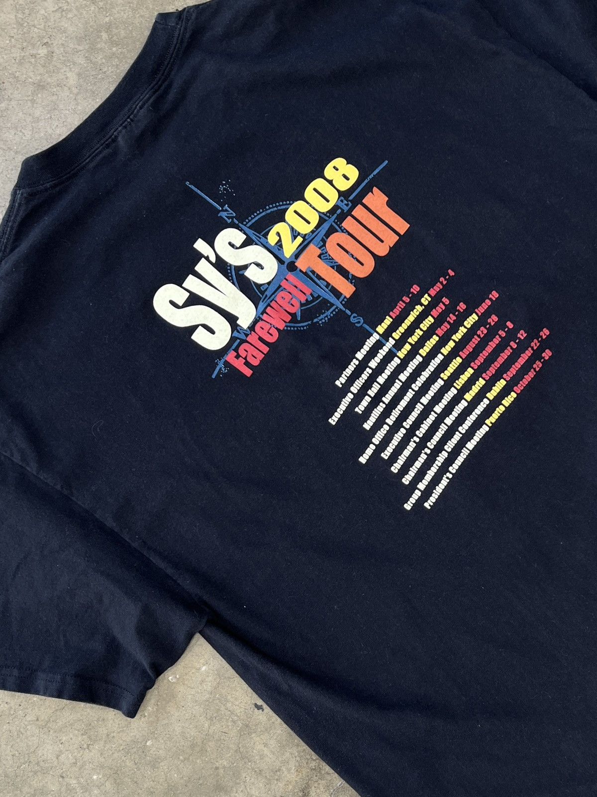 Band Tees Vintage 2008 Sy's Farewell Tour Concert Tee XL Size US XL / EU 56 / 4 - 4 Thumbnail