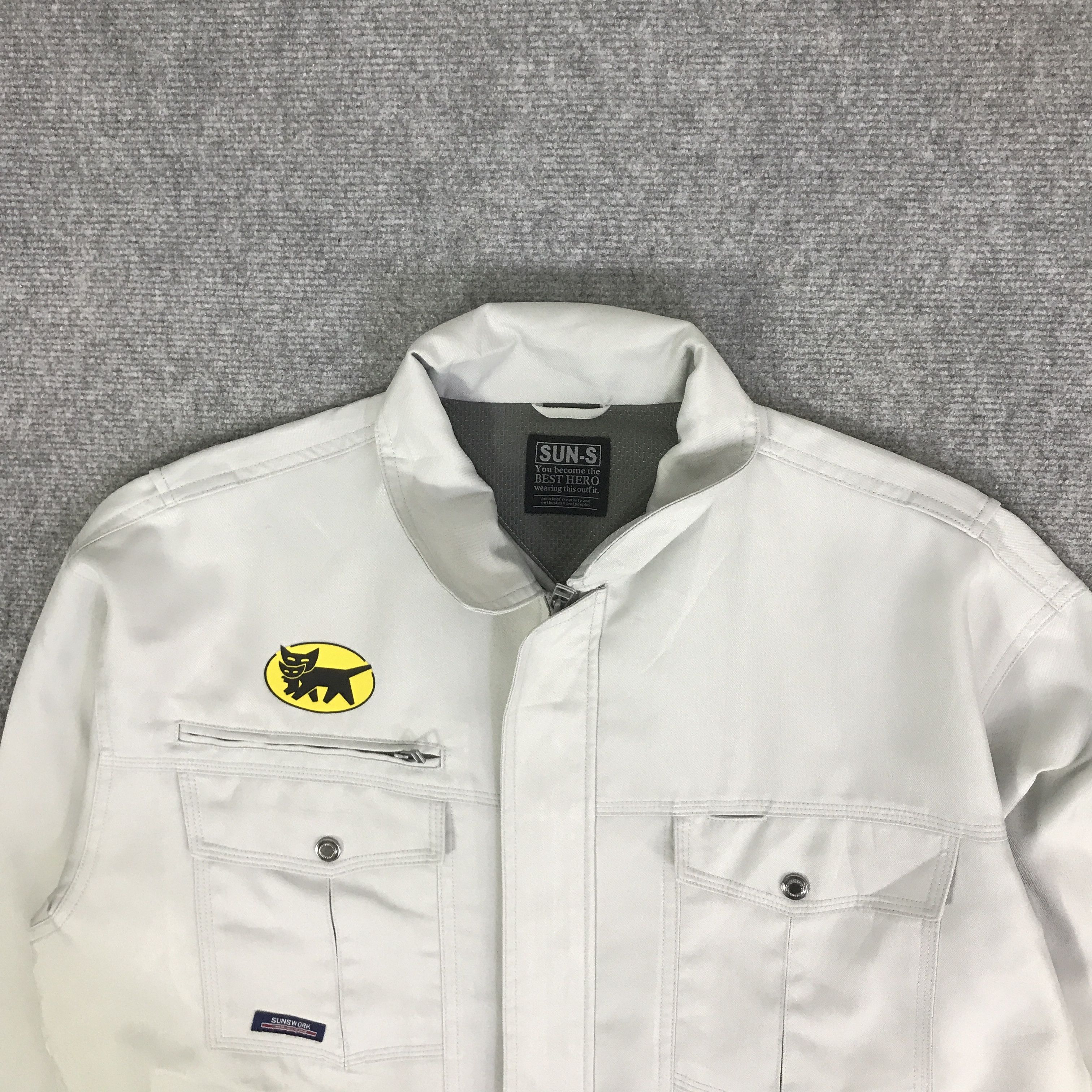 Japanese Brand YAMATO TRANSPORT JAPAN WORK JACKET K84B5 Size US XL / EU 56 / 4 - 3 Thumbnail