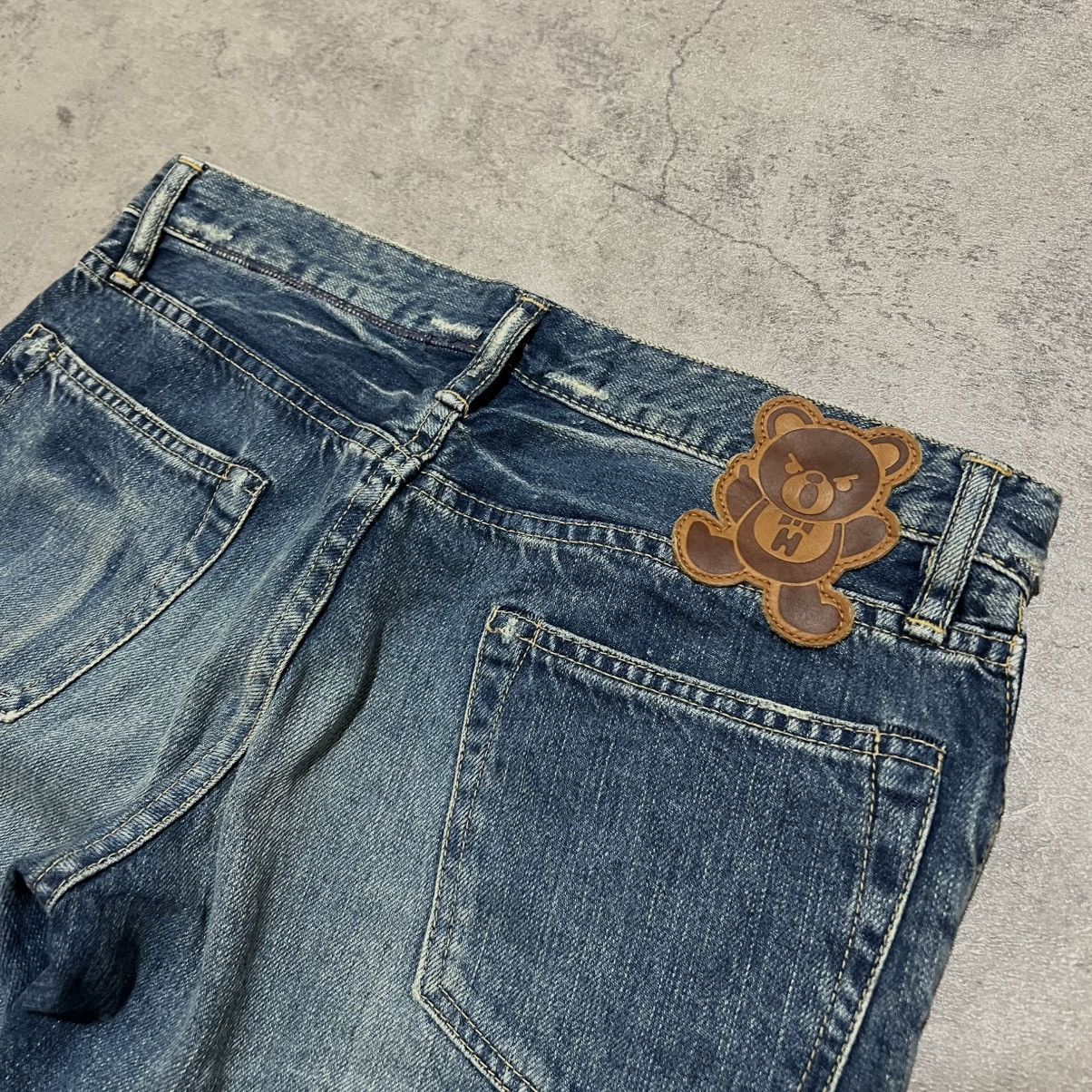 Hysteric Glamour Hysteric Glamour Fuck Bear Studded Jeans Size 30" / US 8 / IT 44 - 7 Thumbnail