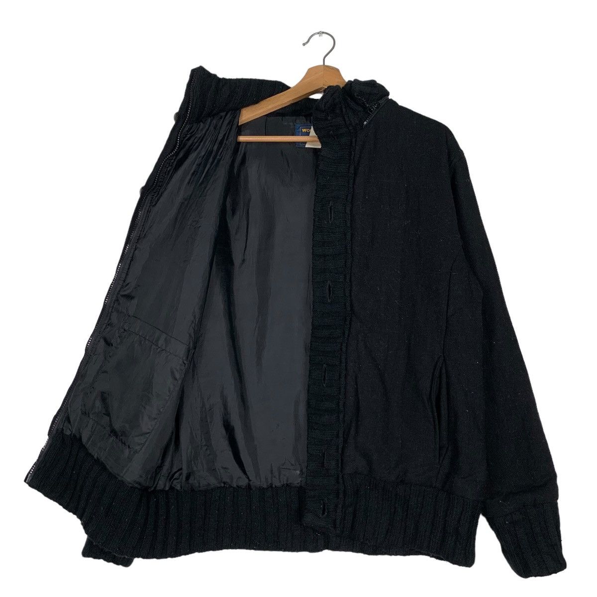 Vintage WOOLRICH Removeable Hoodie Wool Jacket #0862-C39 Size US M / EU 48-50 / 2 - 11 Thumbnail