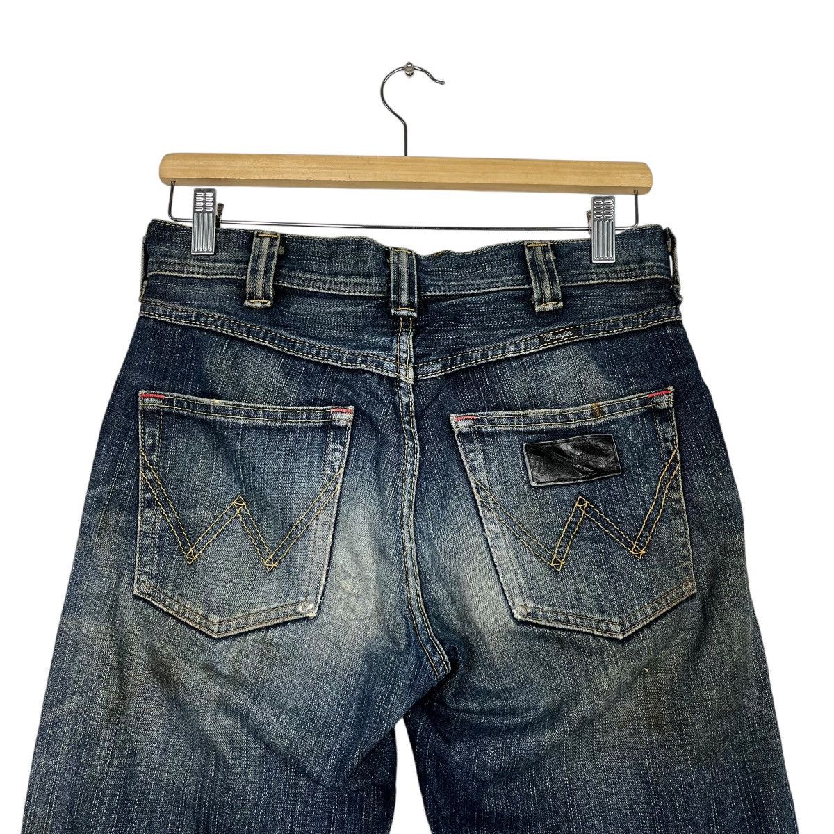 14th Addiction Vintage Wrangler Distressed Denim Jeans Size 28" / US 6 / IT 42 - 8 Thumbnail