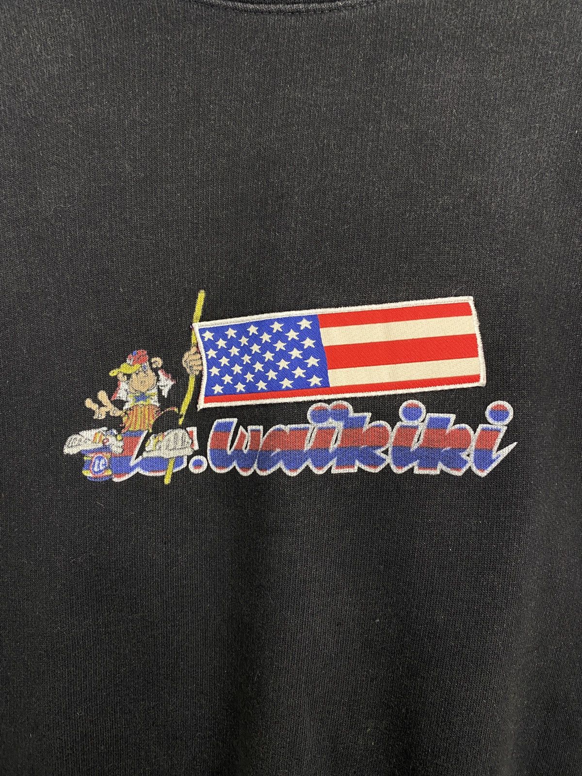 Vintage 🇺🇸 Vintage 80s Lc Waikiki USA Bronx Sweatshirt Rare Retro Size US M / EU 48-50 / 2 - 5 Thumbnail