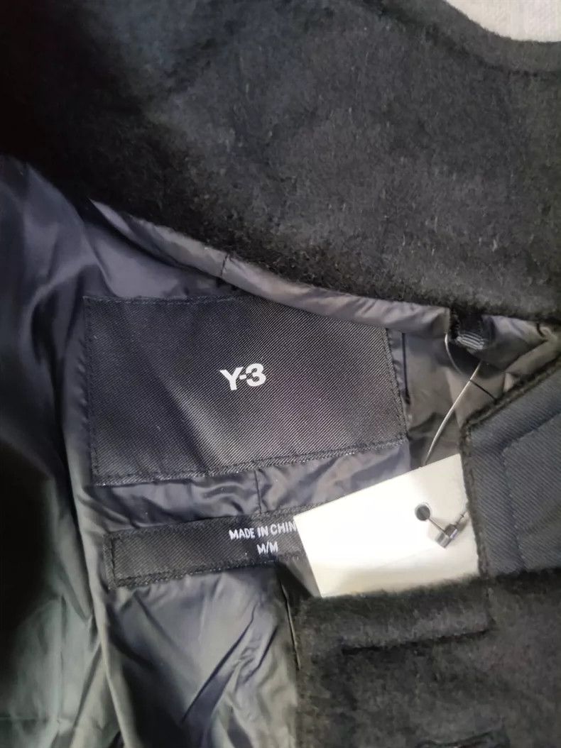 Y-3 Y-3 Wool long jacket with standing collar jacket Size US M / EU 48-50 / 2 - 3 Thumbnail