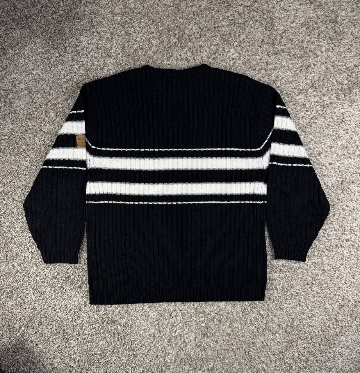 Southpole Southpole Y2K Streetwear Striped Knit Sweater Hip Hop Size US XXL / EU 58 / 5 - 11 Thumbnail