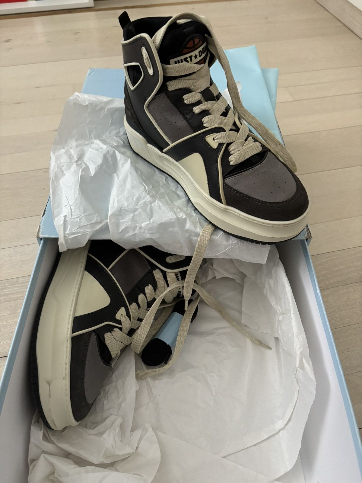 Just Don Just Don Mid Basketball Shoes Size US 7 / EU 40 - 2 Thumbnail