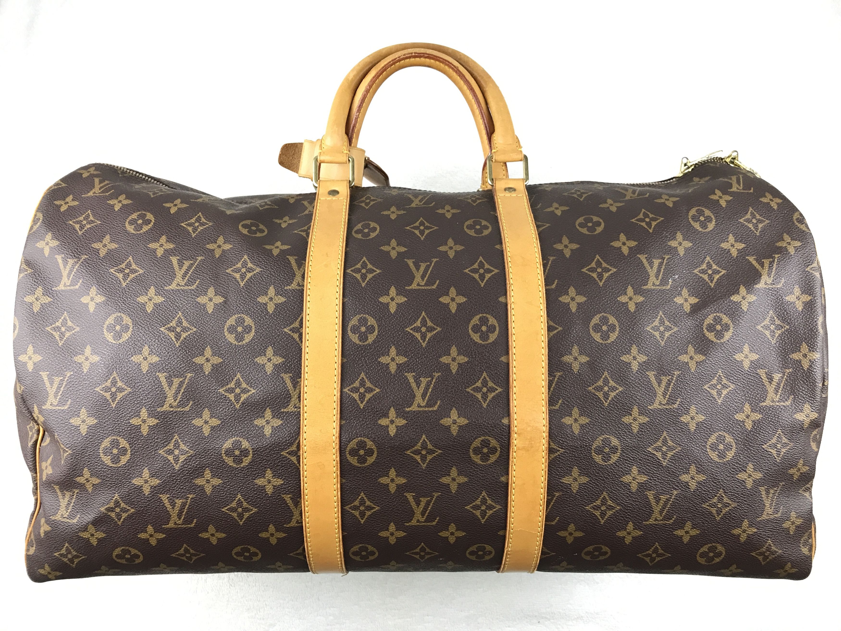 Louis Vuitton × Vintage Vintage Louis Vuitton Keepall 55 Monogram Size ONE SIZE - 1 Thumbnail