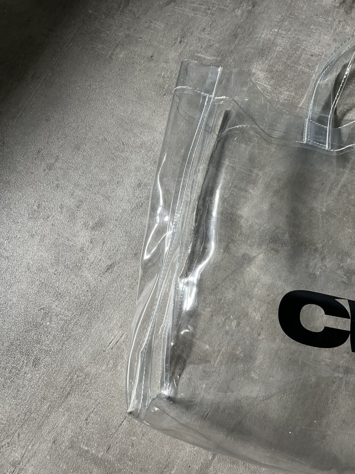 Comme des Garcons Comme des Garcons PVC transparent tote bag rare Size ONE SIZE - 3 Thumbnail