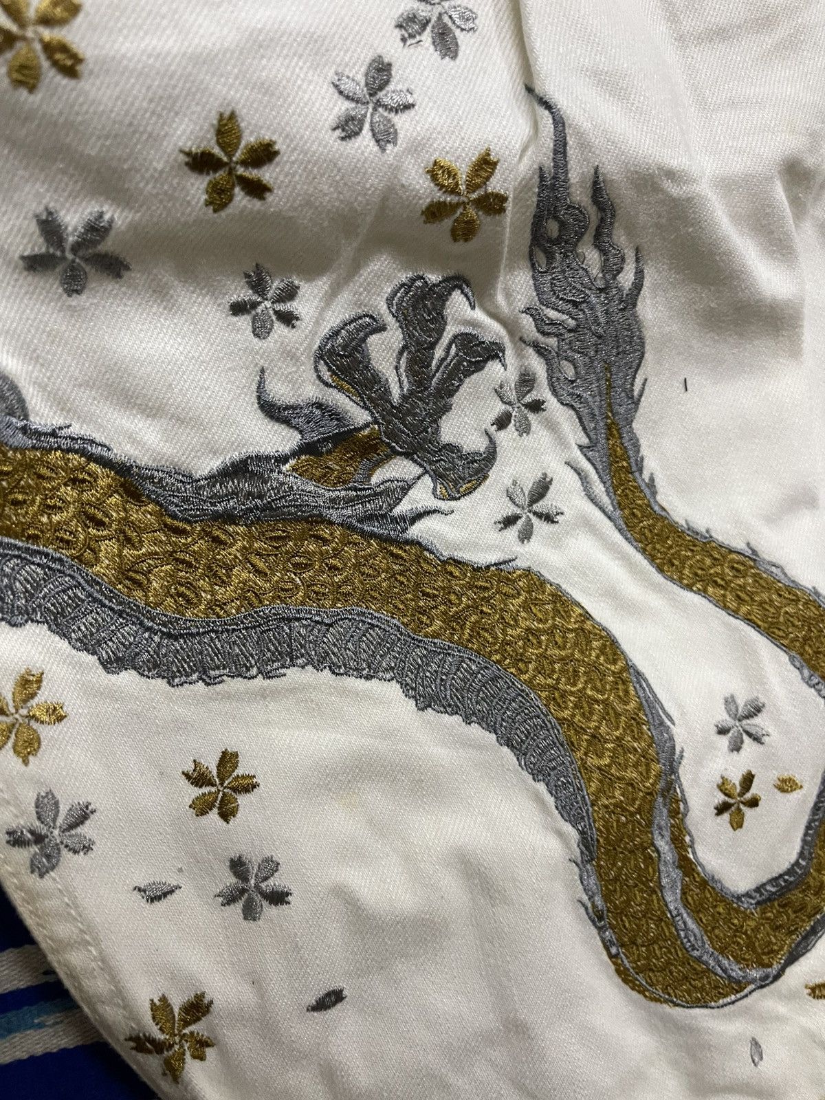 Japanese Brand × Vintage 🔥Vintage Karakuri Temashi Jorts Embroidery Dragon Size US 38 / EU 54 - 11 Thumbnail