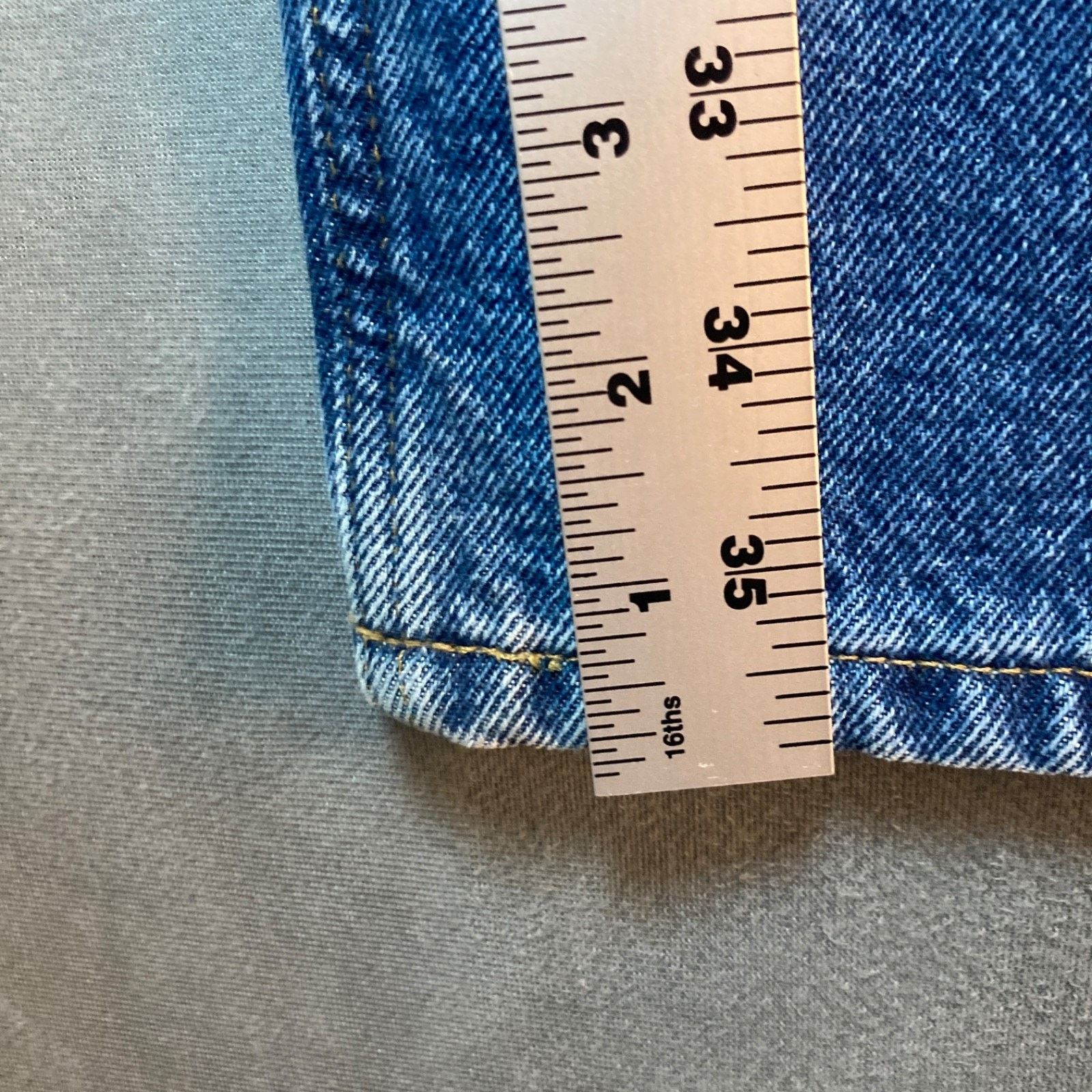 Carhartt Carhartt B172 Flannel Lined Denim Jeans Mens 34x36 Relaxed Size US 34 / EU 50 - 7 Thumbnail