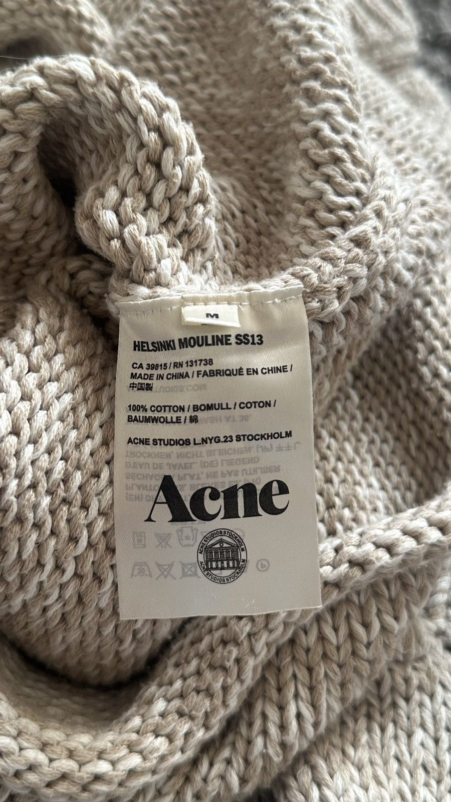 Acne Studios Acne Studios Knit Size US M / EU 48-50 / 2 - 4 Thumbnail