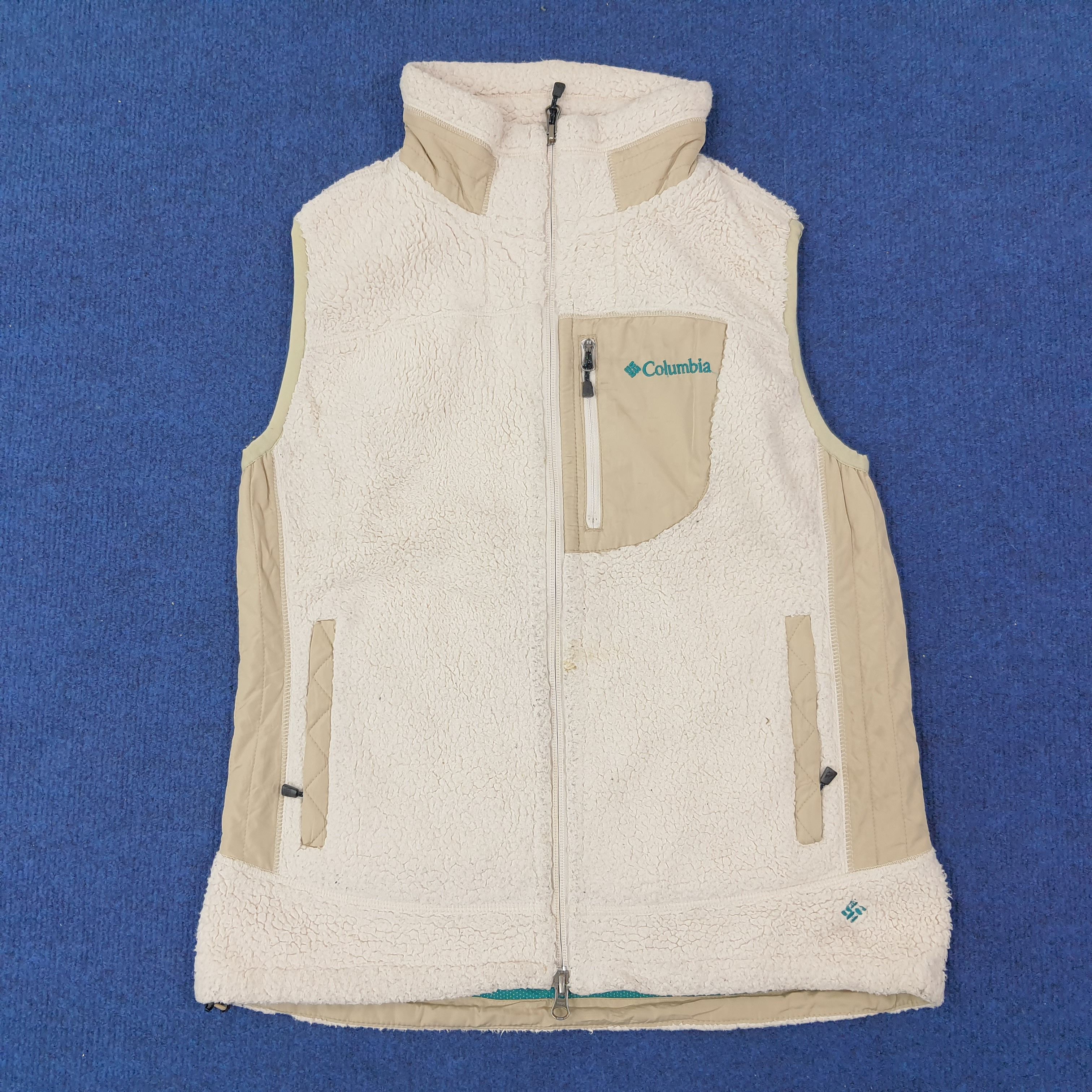 Columbia × Vintage Vintage Columbia Fleece Outdoor Vest C234N8 Size US XS / EU 42 / 0 - 1 Thumbnail