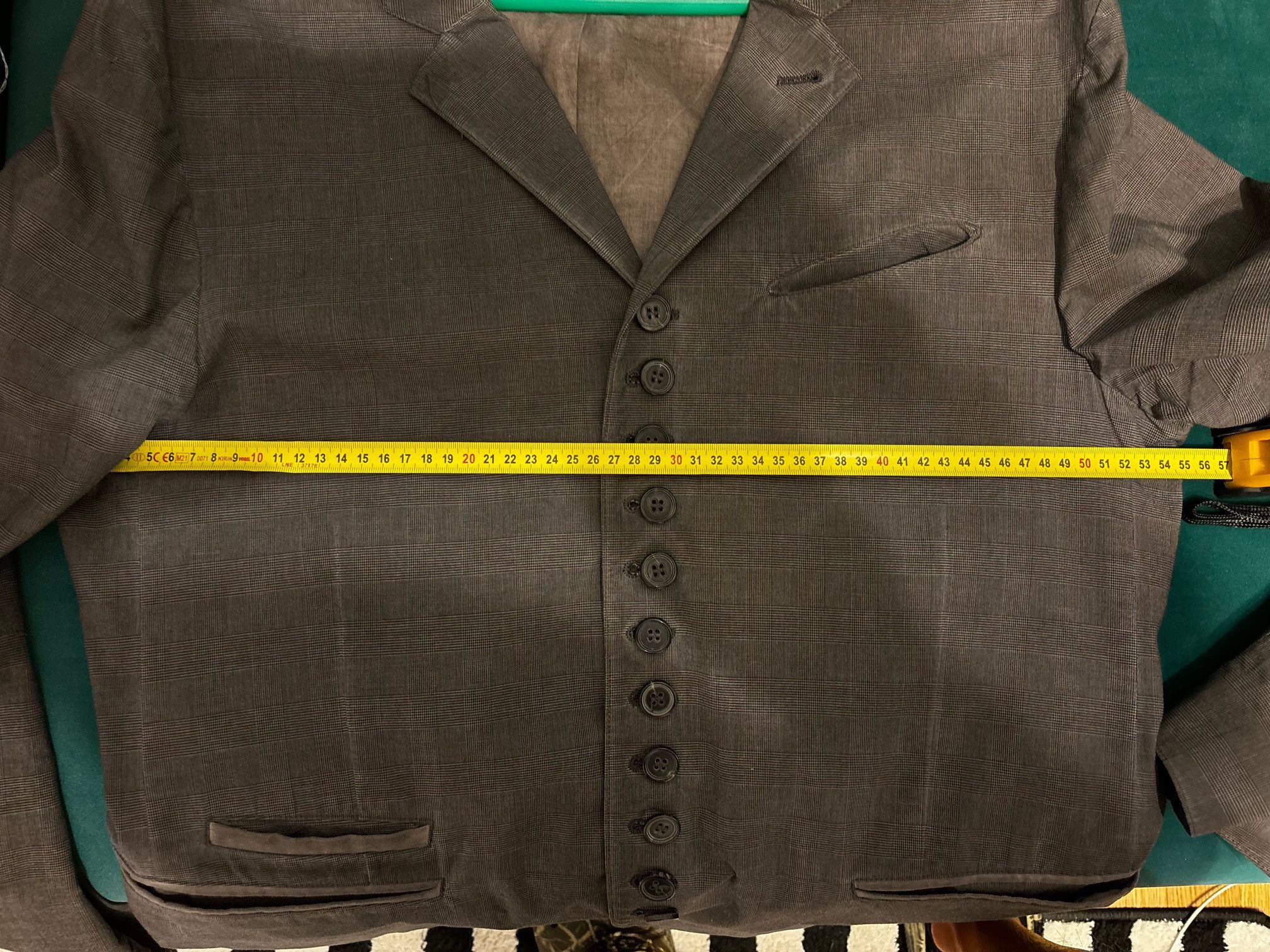 John Varvatos Multibutton Jacket Size 54R - 6 Thumbnail