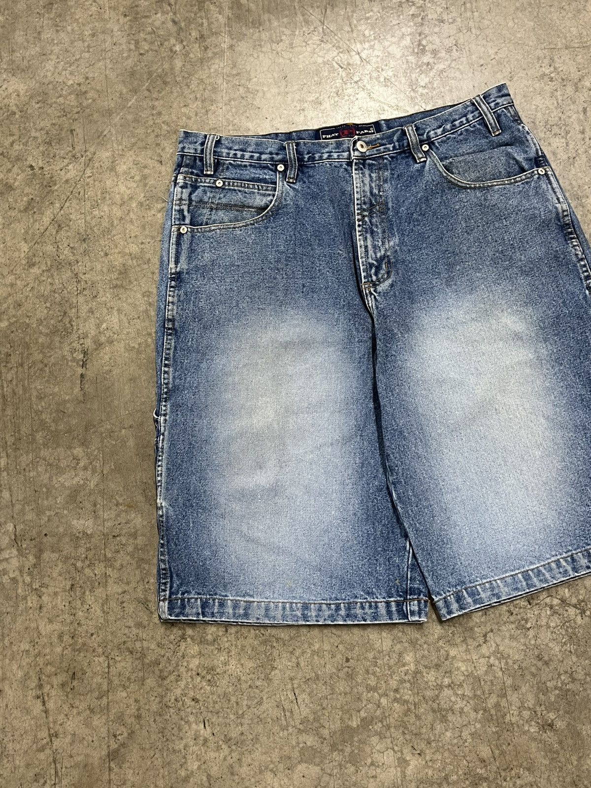 Phat Farm × Vintage Phat farm y2k baggy fit jorts carpenter cargo skater hype Size US 36 / EU 52 - 8 Thumbnail