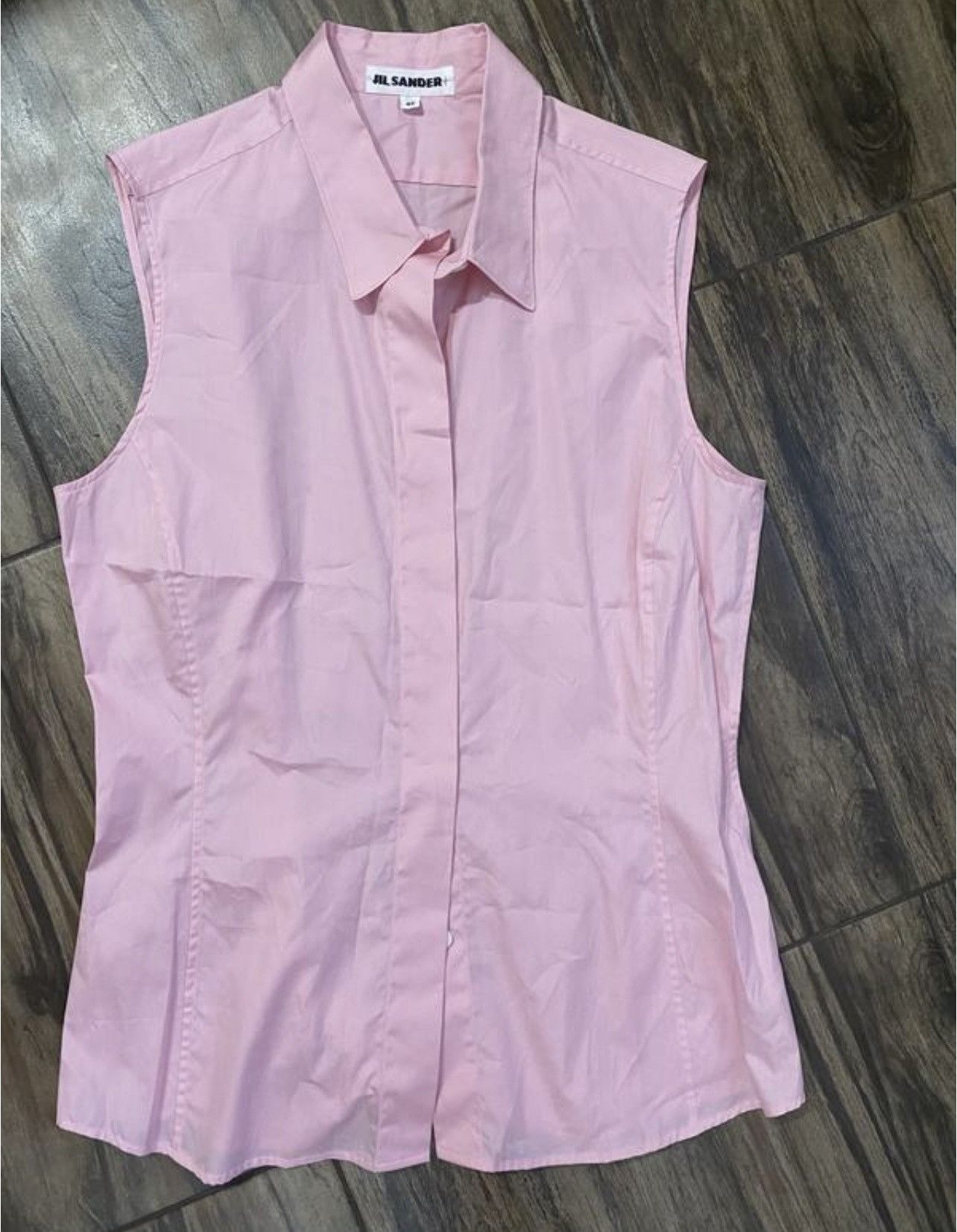 Jil Sander sleeveless shirt Jil Sander Size M / US 6-8 / IT 42-44 - 1 Thumbnail
