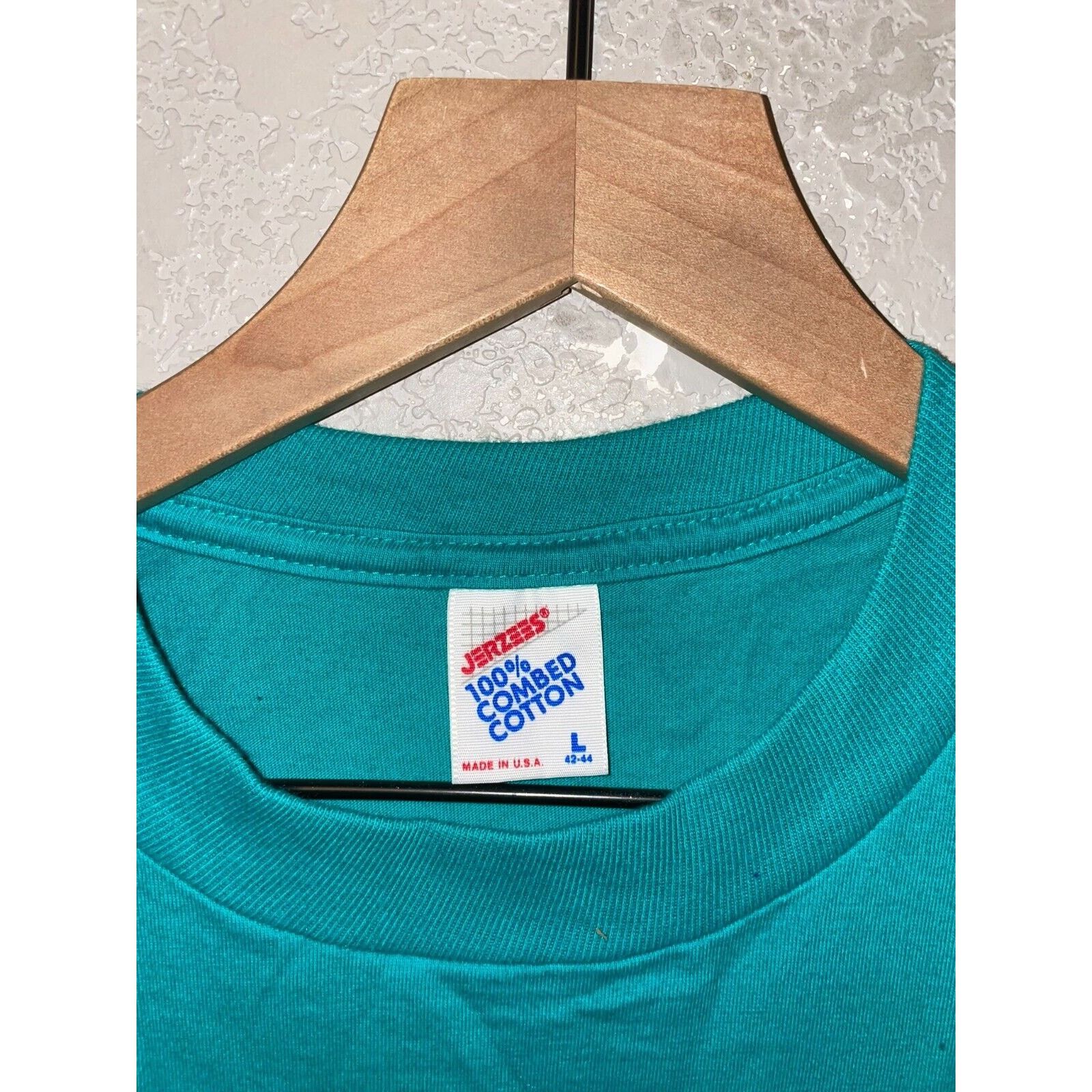 Jerzees Vintage Montana State University Shirt Teal Tee 90s VTG L Size US L / EU 52-54 / 3 - 7 Thumbnail