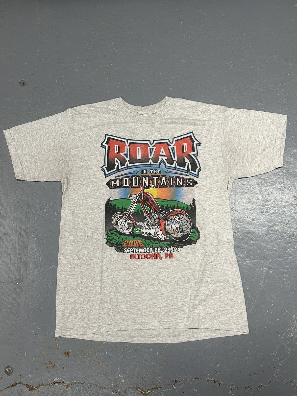 Harley Davidson × Vintage Crazy Vintage Essential Harley Davidson Style Bike Tee Shirt Size US L / EU 52-54 / 3 - 1 Thumbnail