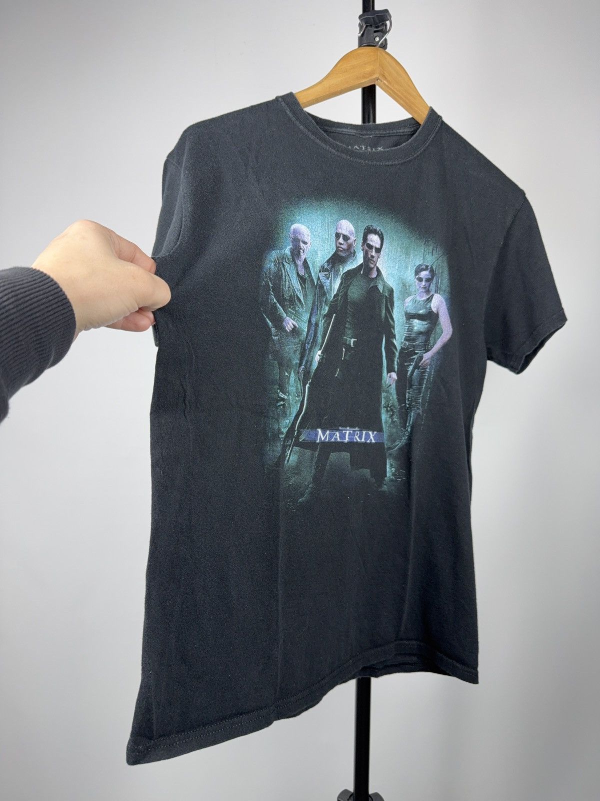 Vintage 2020 The Matrix Movie T-Shirt Neo Film Promo Black Tee Size US M / EU 48-50 / 2 - 5 Thumbnail