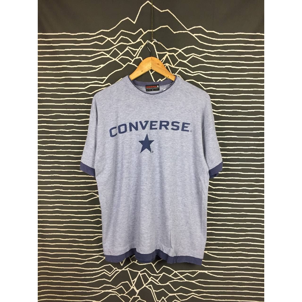 Converse × Vintage Vtg Converse All Star Spell Out Logo Graphic Tee Size US L / EU 52-54 / 3 - 2 Thumbnail