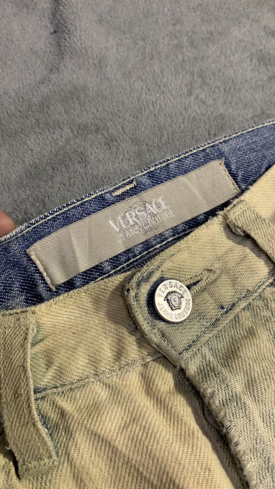 Versace Jeans Couture Versace Jeans Couture Distressed Jeans Size US 30 / EU 46 - 5 Thumbnail