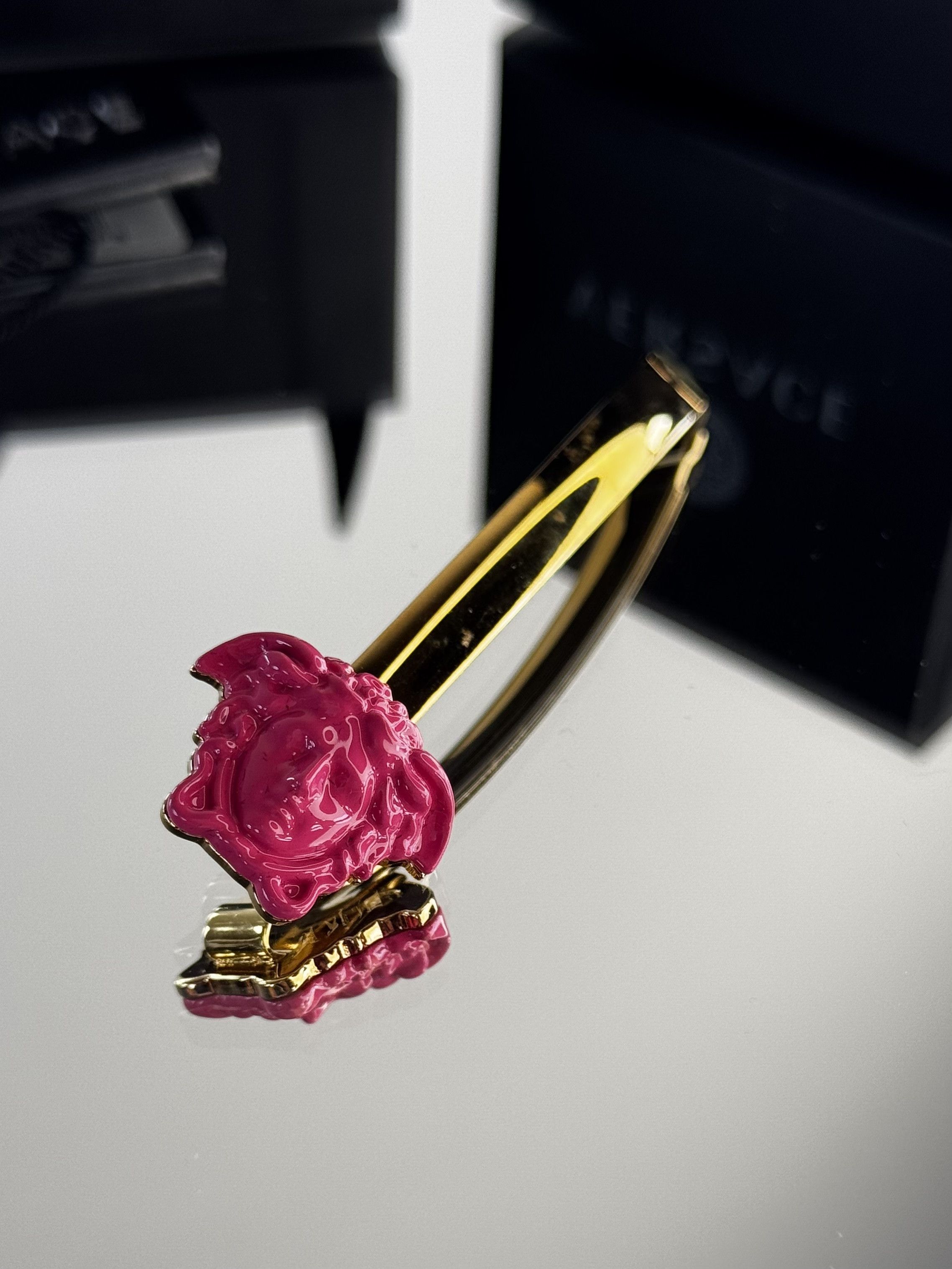 Versace Medusa Hair Clip Size ONE SIZE - 8 Thumbnail
