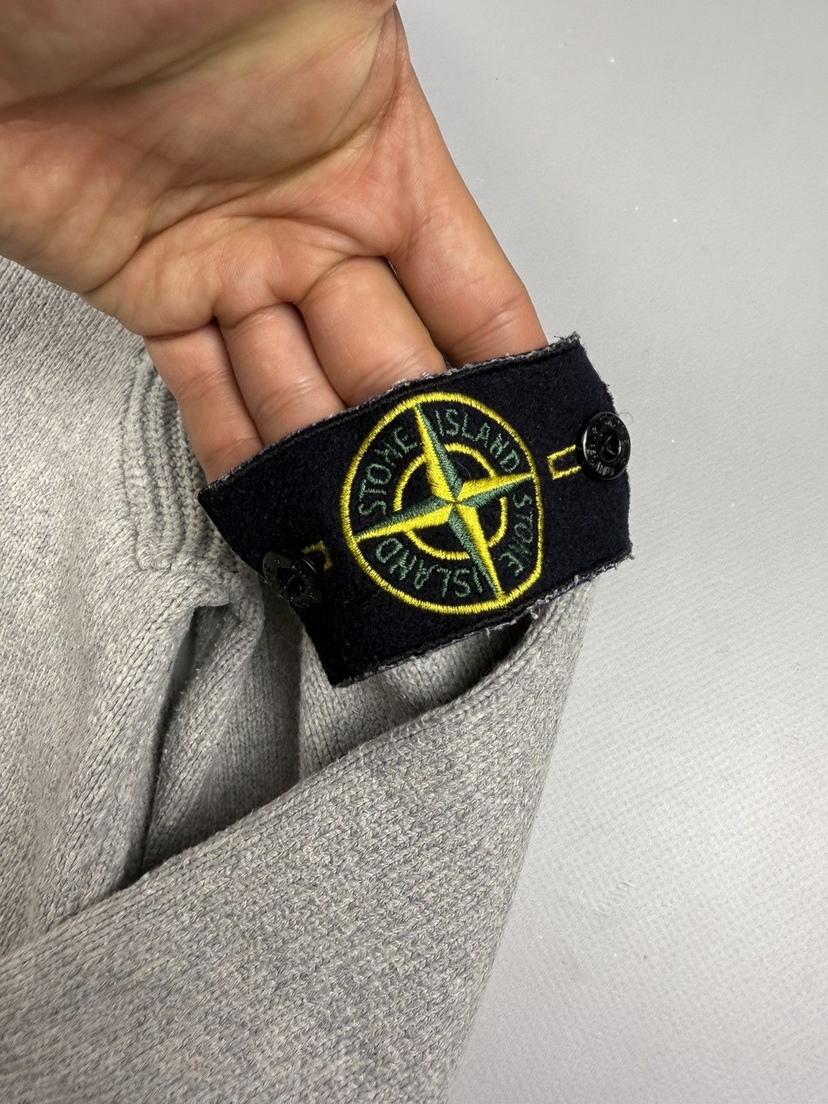 Stone Island Stone island jersey vintage wool grey size M mens Size US M / EU 48-50 / 2 - 7 Thumbnail