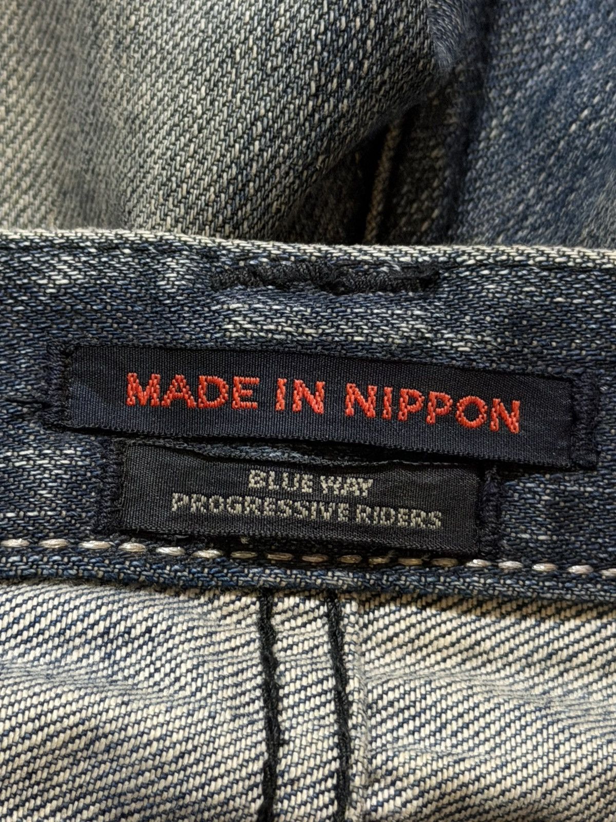semanticdesign Vintage 90s Japanese Brand Faded Wash Distress Straight Leg Size US 31 - 7 Thumbnail
