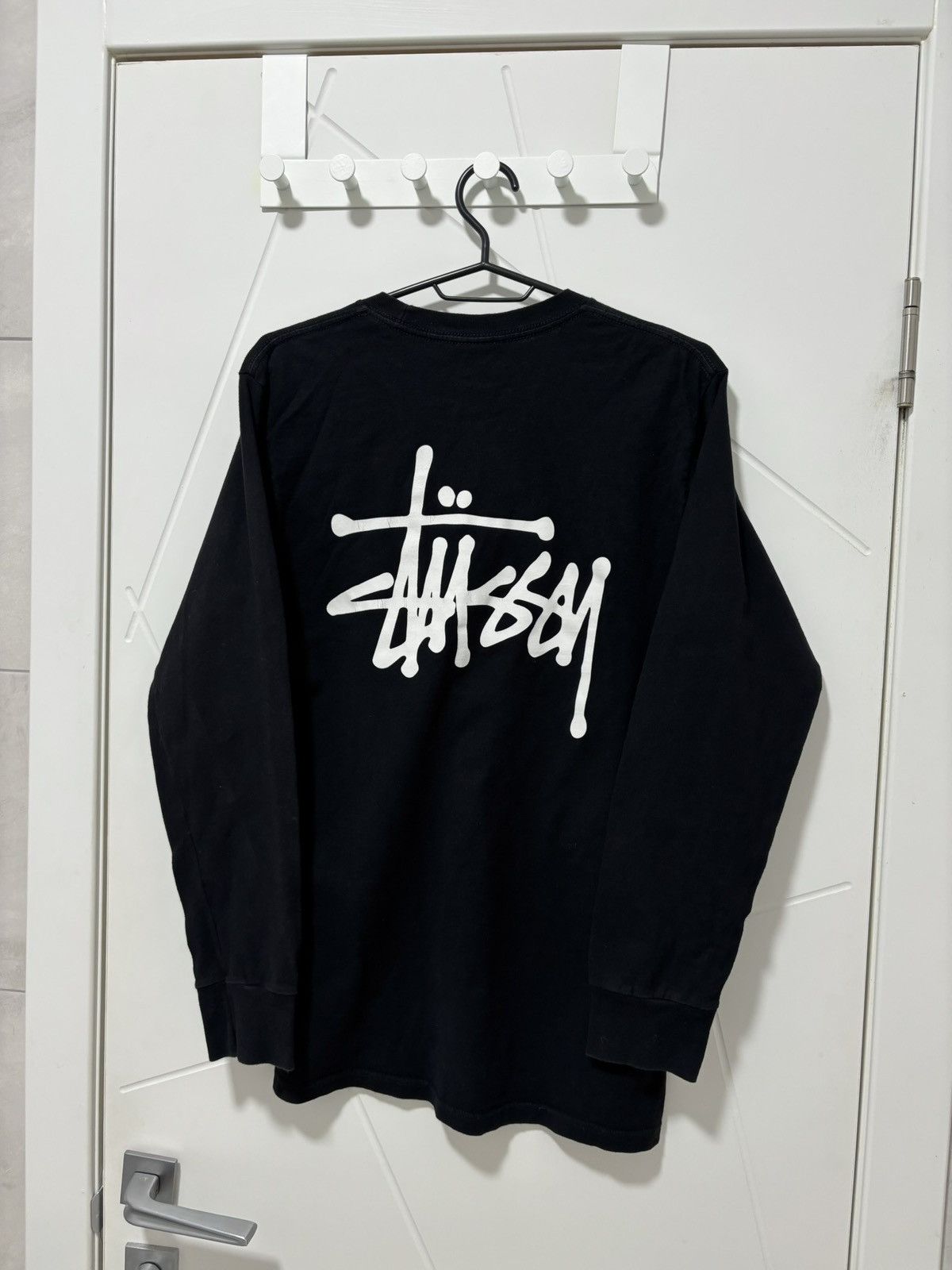 Stussy Stussy Long Sleeve Tshirt Big Logo Skategang Size US S / EU 44-46 / 1 - 1 Thumbnail