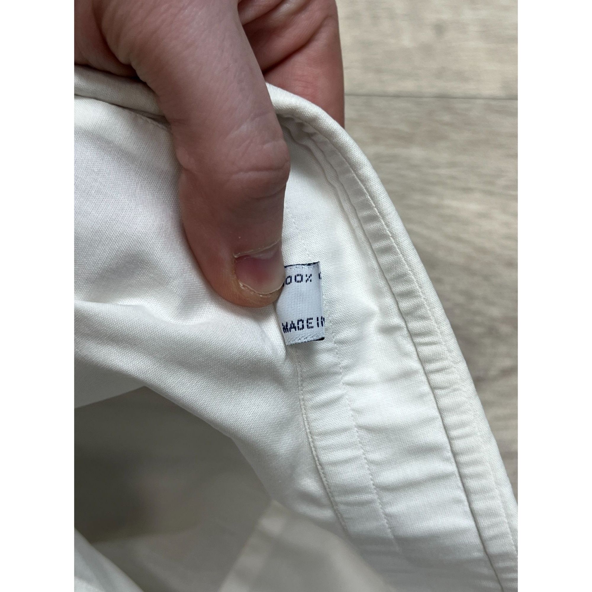 Brioni Brioni For Wenberg White Shirt (Y0196) Size US XXL / EU 58 / 5 - 6 Thumbnail