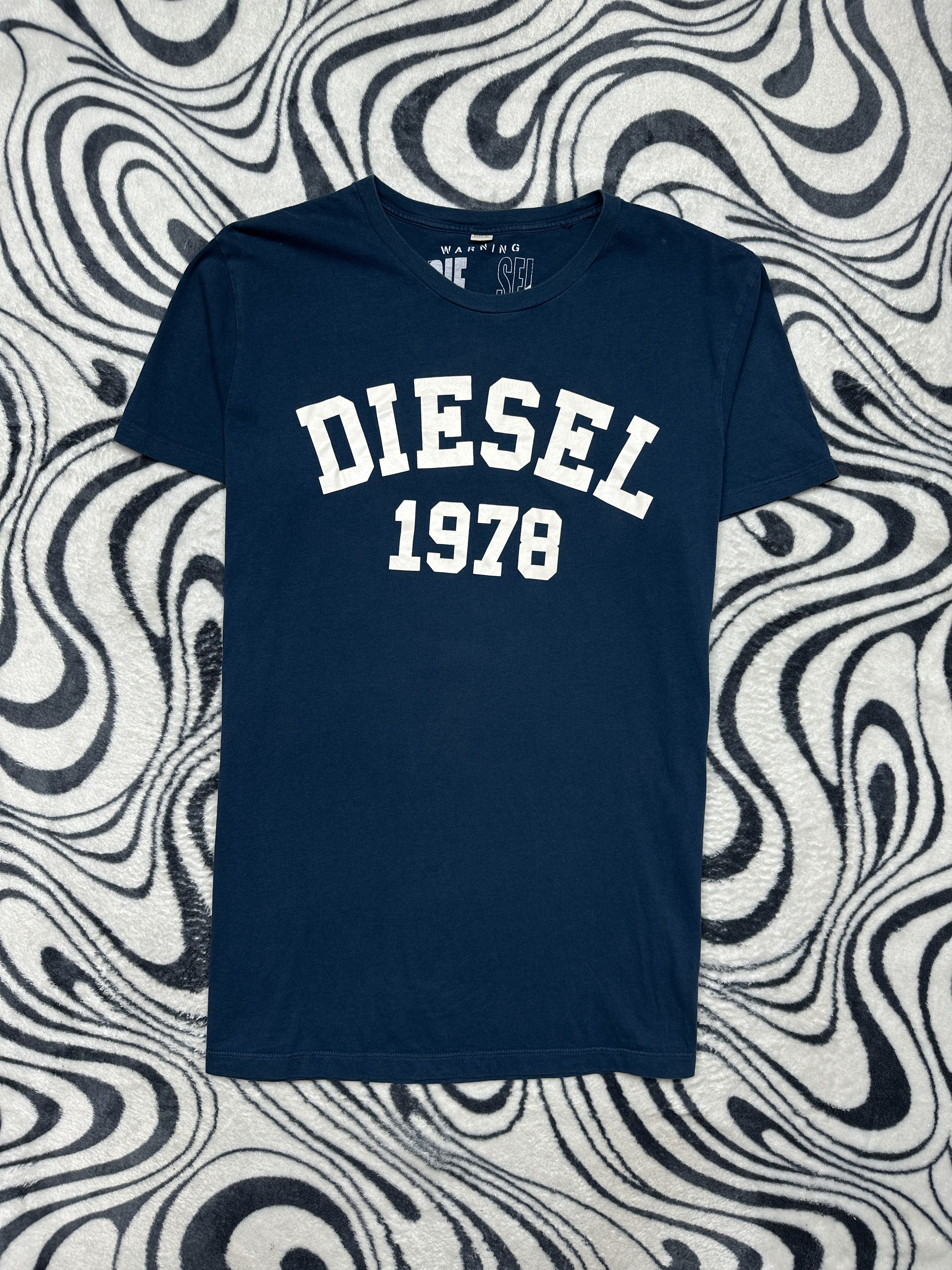 Diesel Diesel Vintage Big Logo Mens T-Shirt Tee Size US XL / EU 56 / 4 - 1 Thumbnail