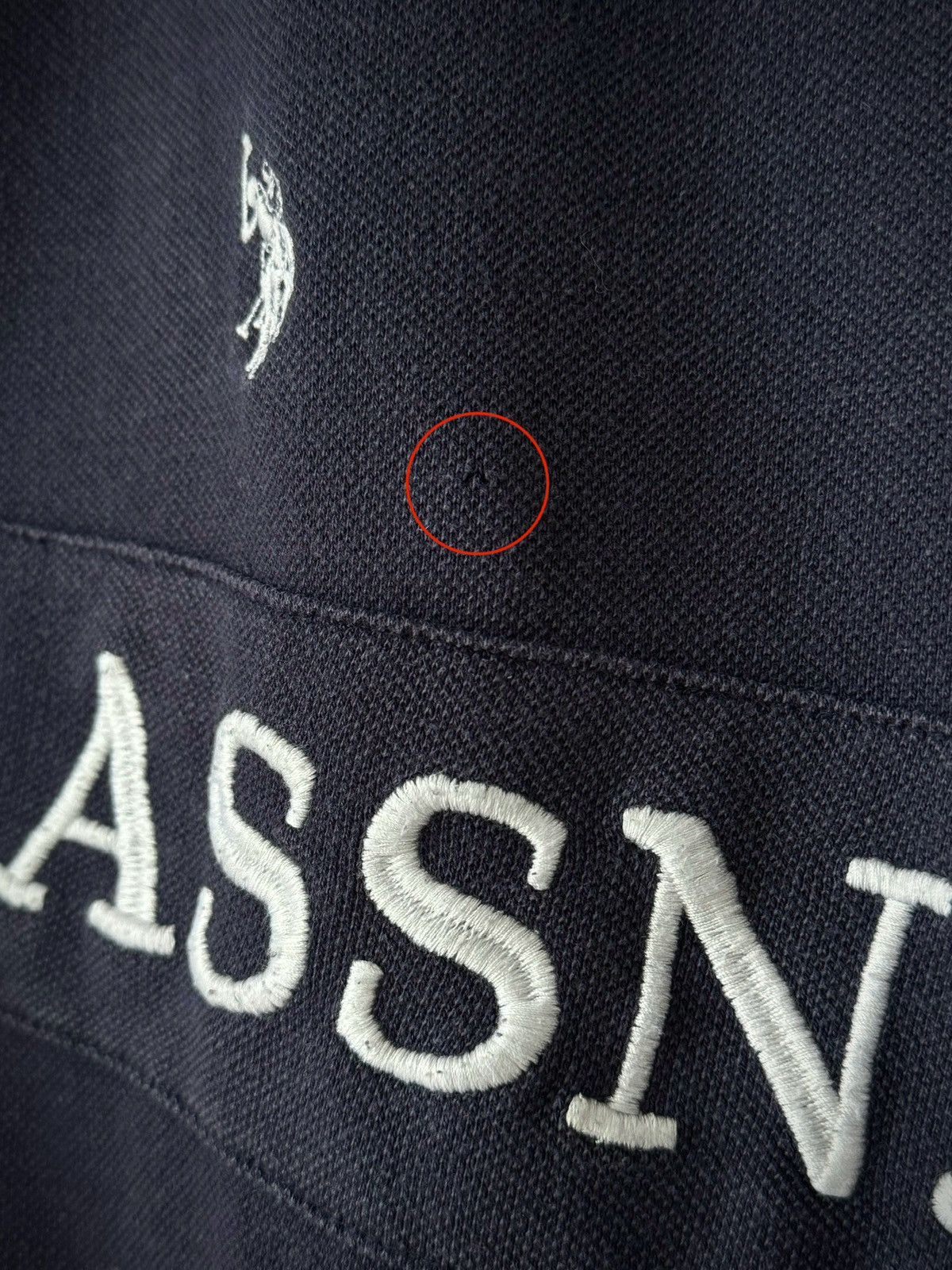 U.S. Polo Assn. × Vintage Vintage U.S. Polo Assn. #3 Slim Chief Keef Polo Shirt Size US XL / EU 56 / 4 - 6 Thumbnail
