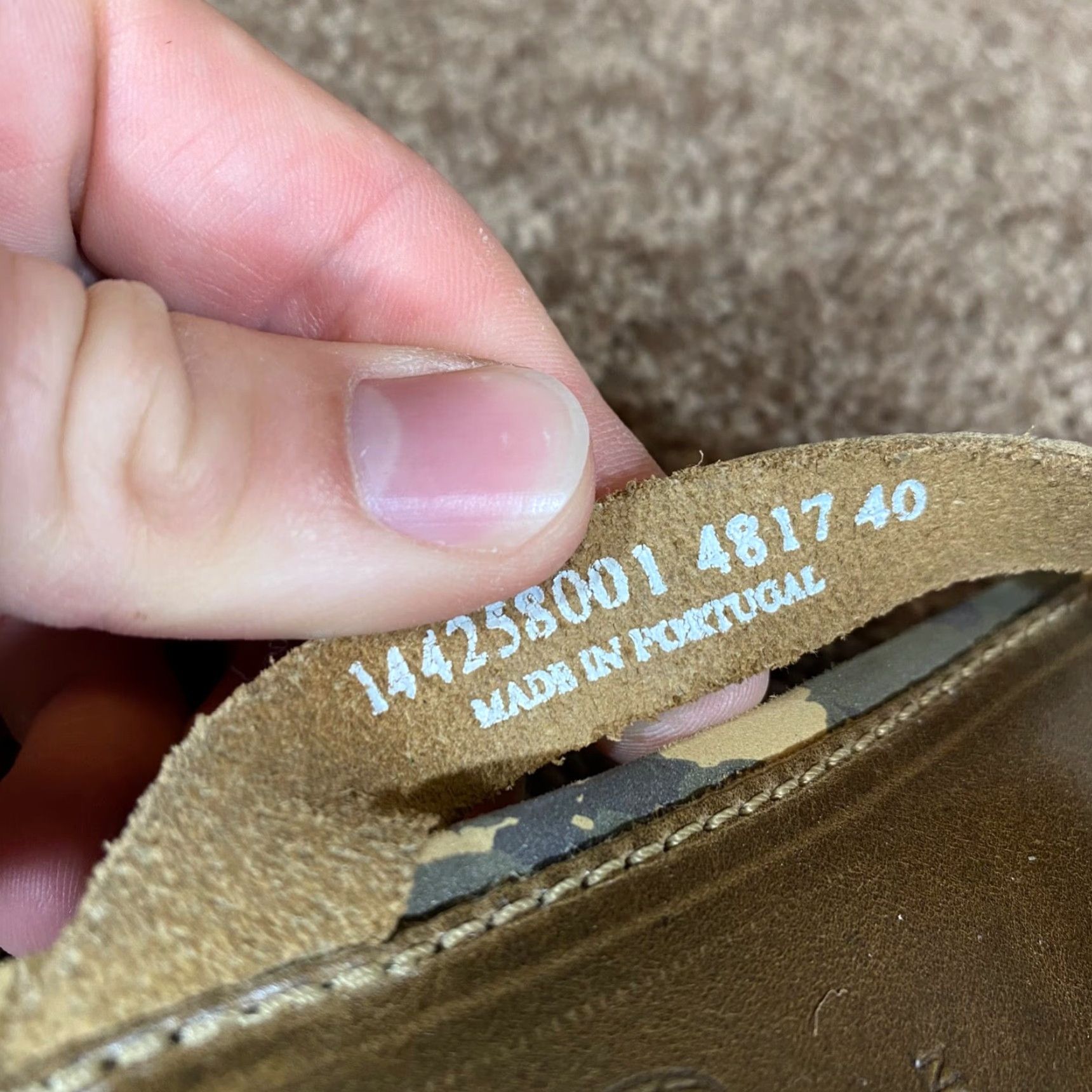 Fly London Fly London Womens Sandal Flip Flop Brown Leather Strap Size 40 US 9-9.5 Buckle Logo Wedge Straps Casual Shoes Size US 9 / IT 39 - 5 Thumbnail