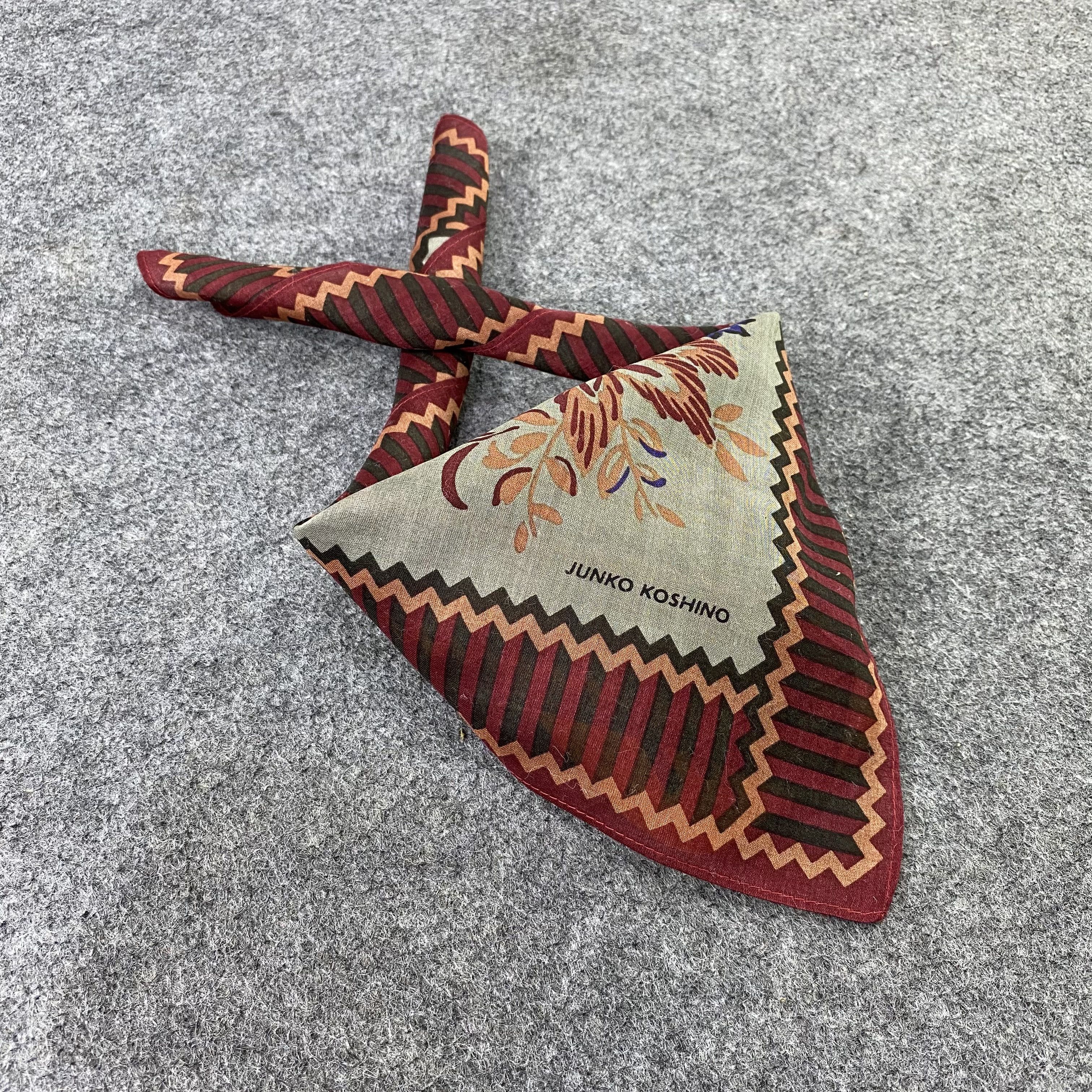 Japanese Brand Junko Koshino Handkerchief / Bandana / Neckerchief-B757 Size ONE SIZE - 1 Thumbnail