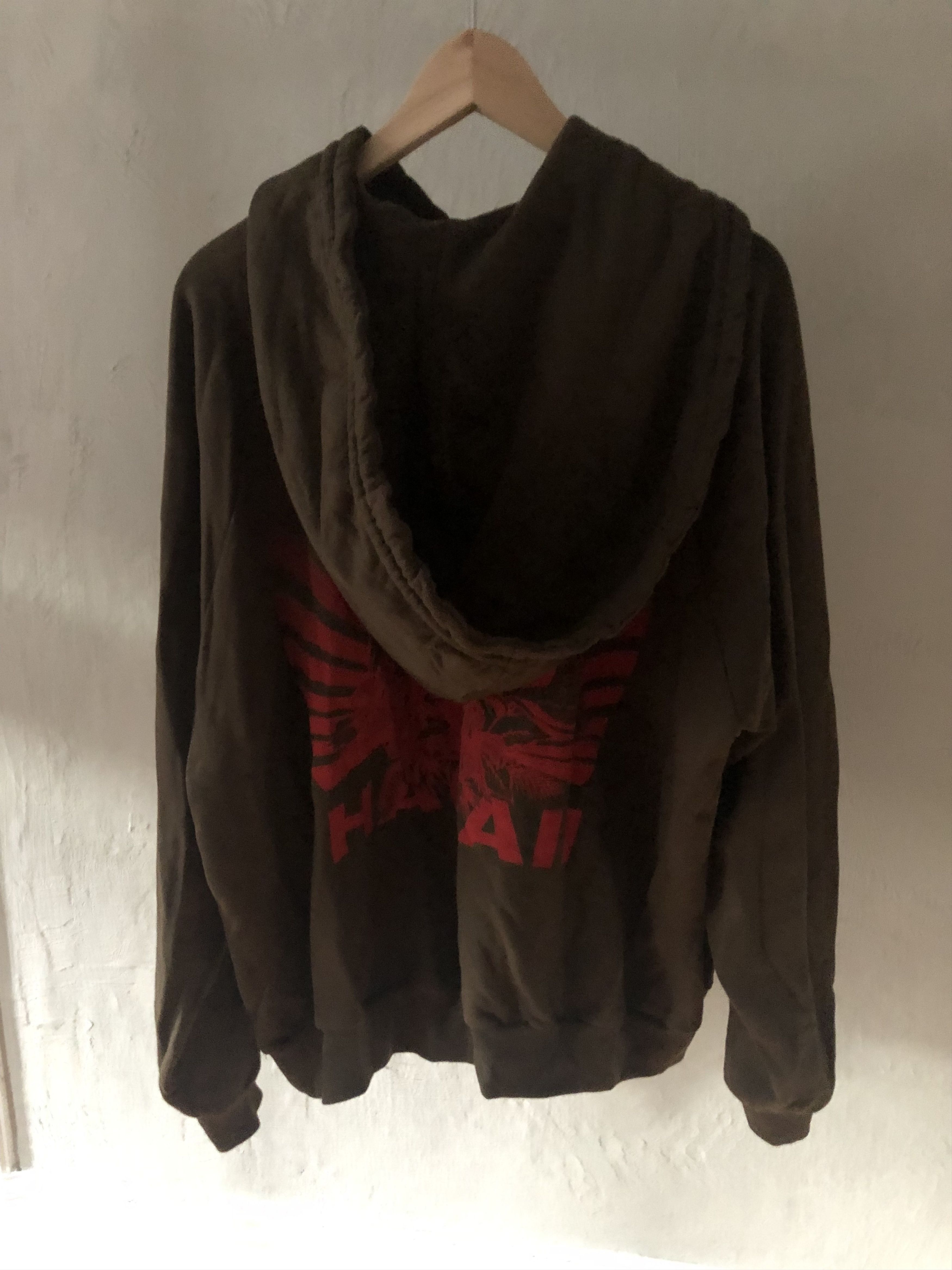Dries Van Noten Dries Van Noten, "Hawaii" brown large hooded hoodie, M Size US M / EU 48-50 / 2 - 3 Thumbnail