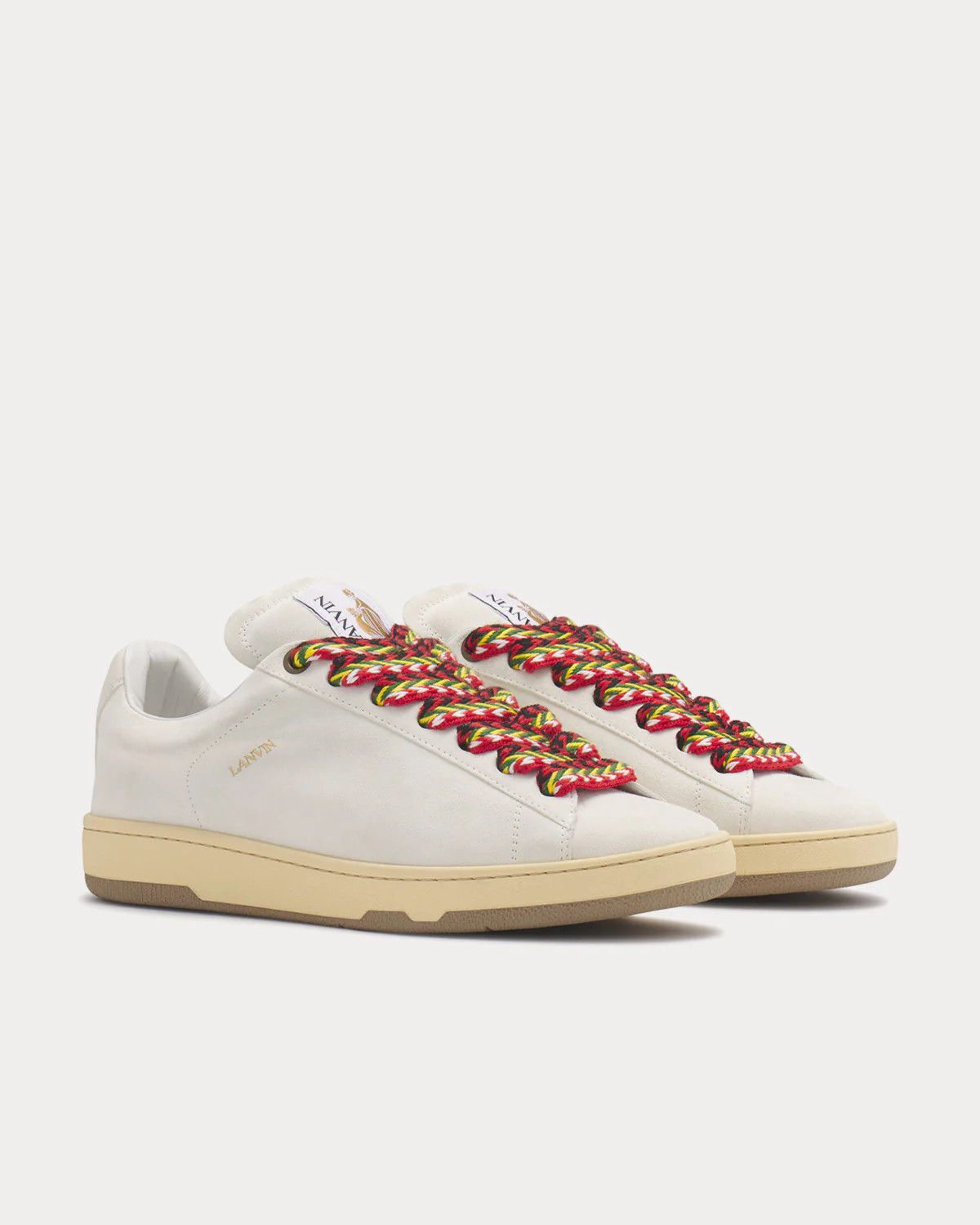 Lanvin oc11z0526 Lite Curb Sneakers in White Size US 6.5 / EU 39-40 - 3 Thumbnail