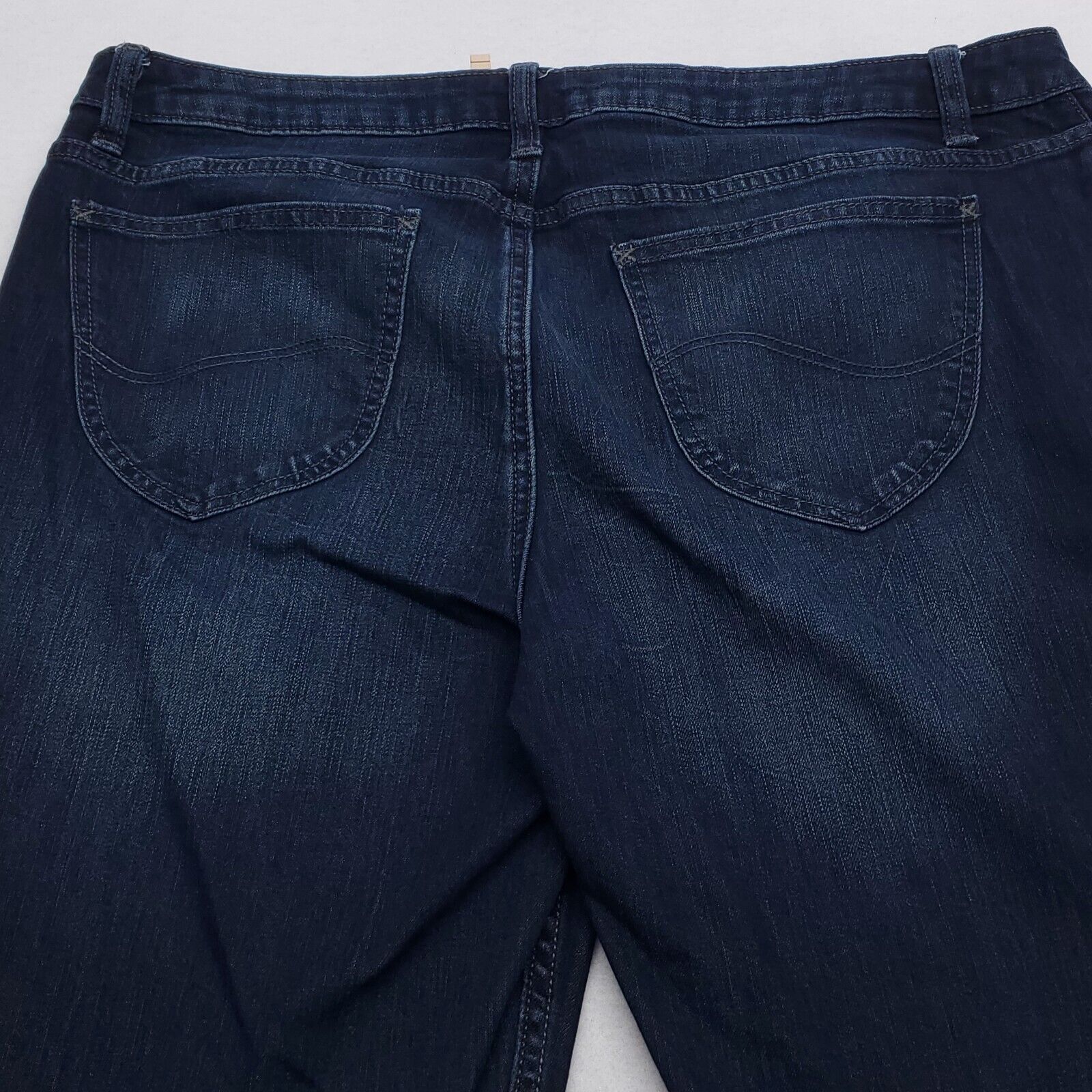 Lee Lee Casual Button Zip Denim Medium Wash Jeans Womens Size 18 Size 38" / US 16 / IT 52 - 8 Thumbnail