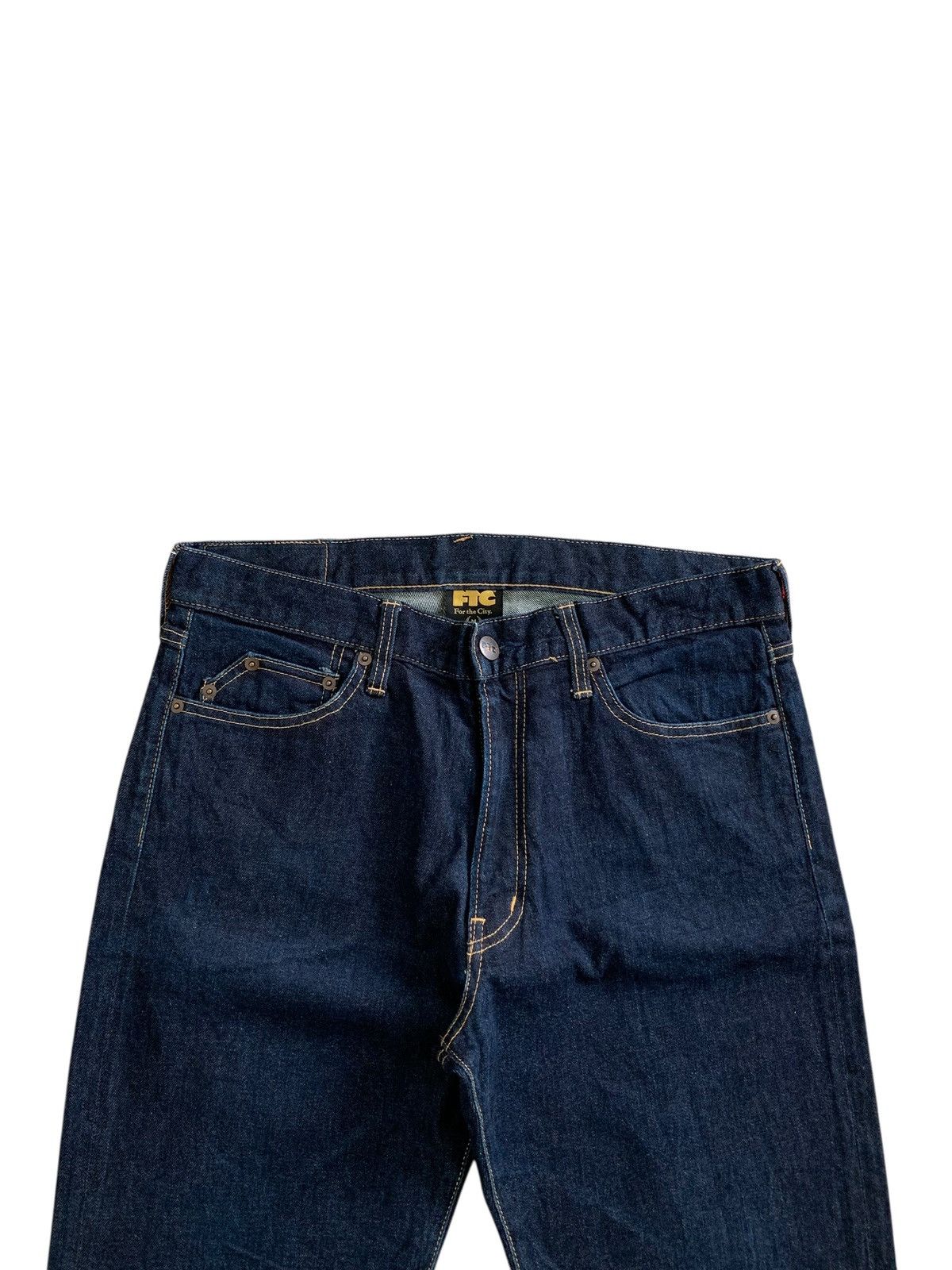 FTC FTC Skateboards Reguler Straight Deep Indigo Denim Size US 32 / EU 48 - 7 Thumbnail