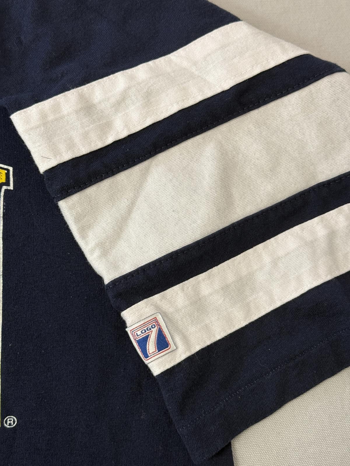 Logo 7 VTG 90s University of Michigan Wolverines T-shirt Jersey XL Size US XL / EU 56 / 4 - 4 Thumbnail