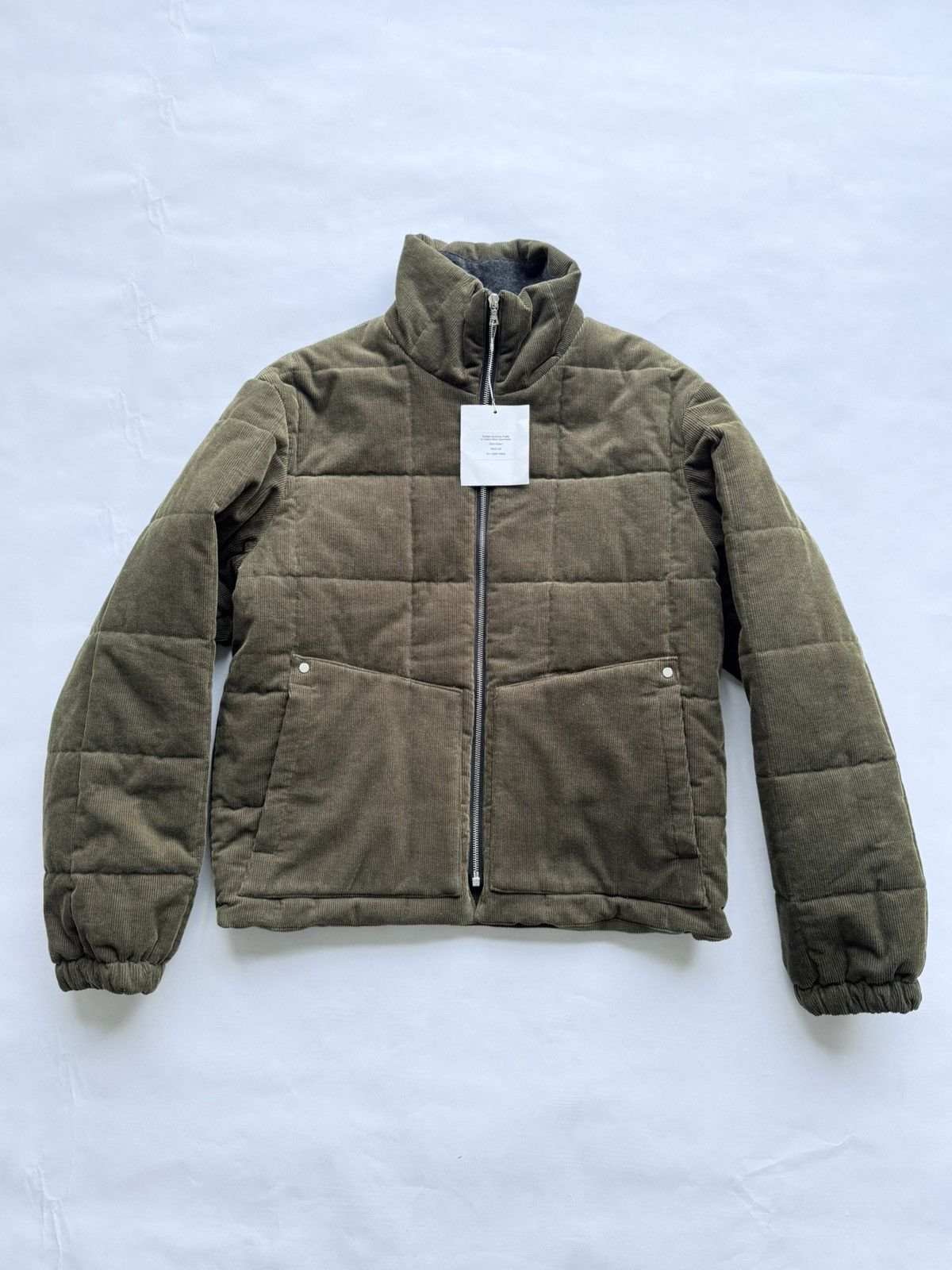 Vuja De VUJADE Quilted Corduroy Puffer in Cotton/Wool-Cashmere Size US M / EU 48-50 / 2 - 1 Thumbnail