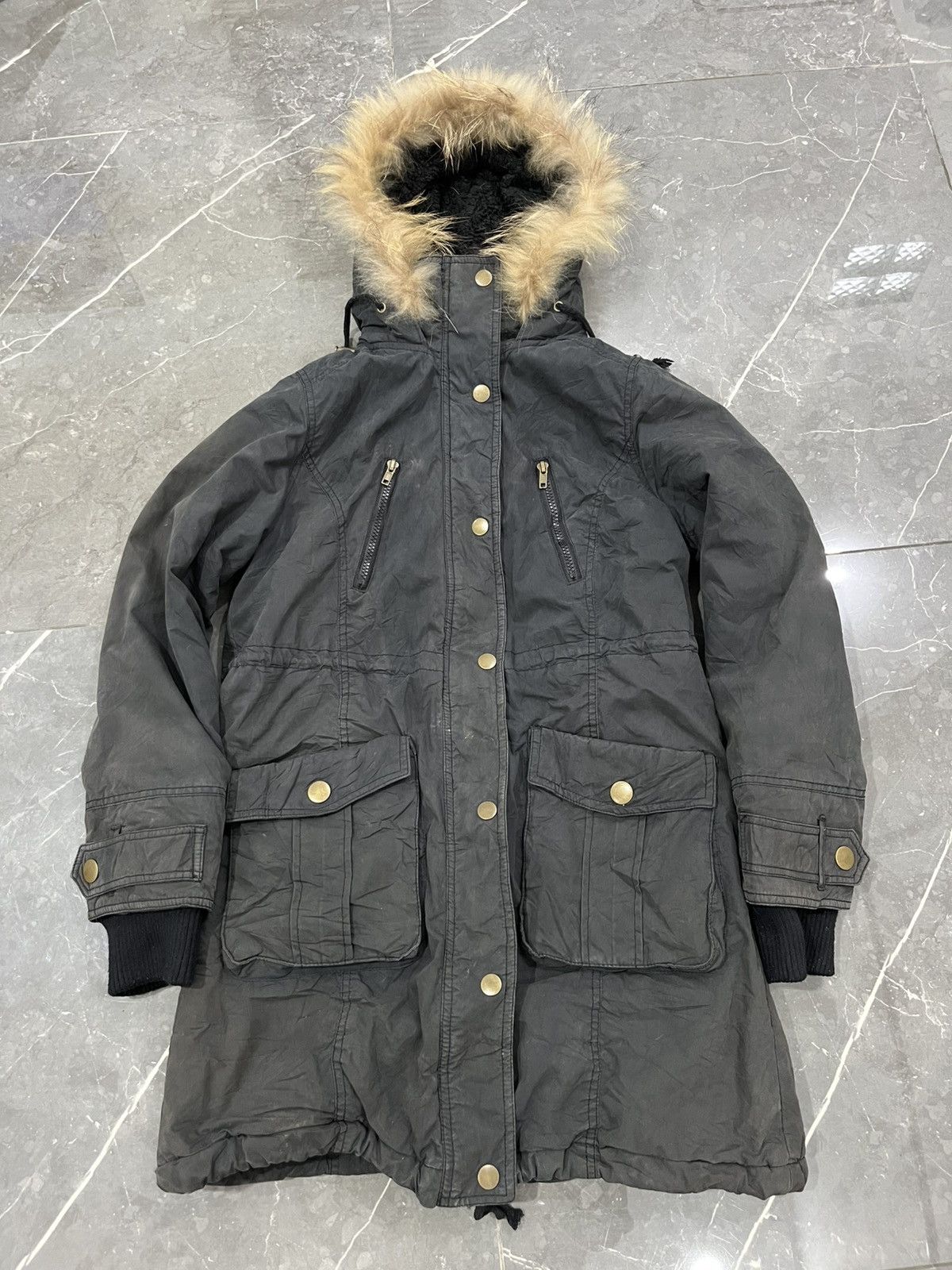 Colza fur parka jacket ifsixwasnine lgb styled