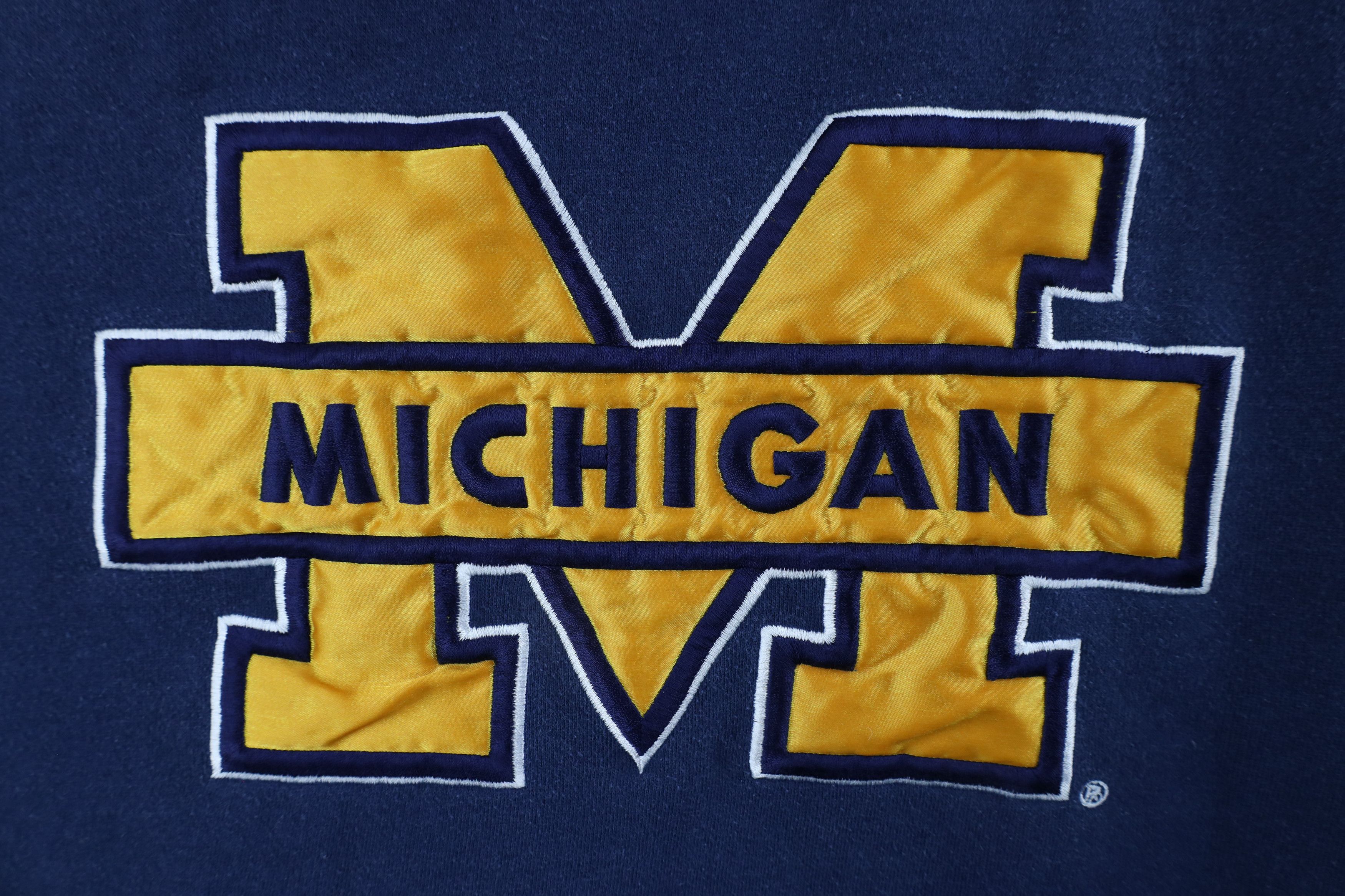 Starter × Vintage Vintage 90s Starter Michigan Heavyweight Sweatshirt Size US M / EU 48-50 / 2 - 5 Thumbnail