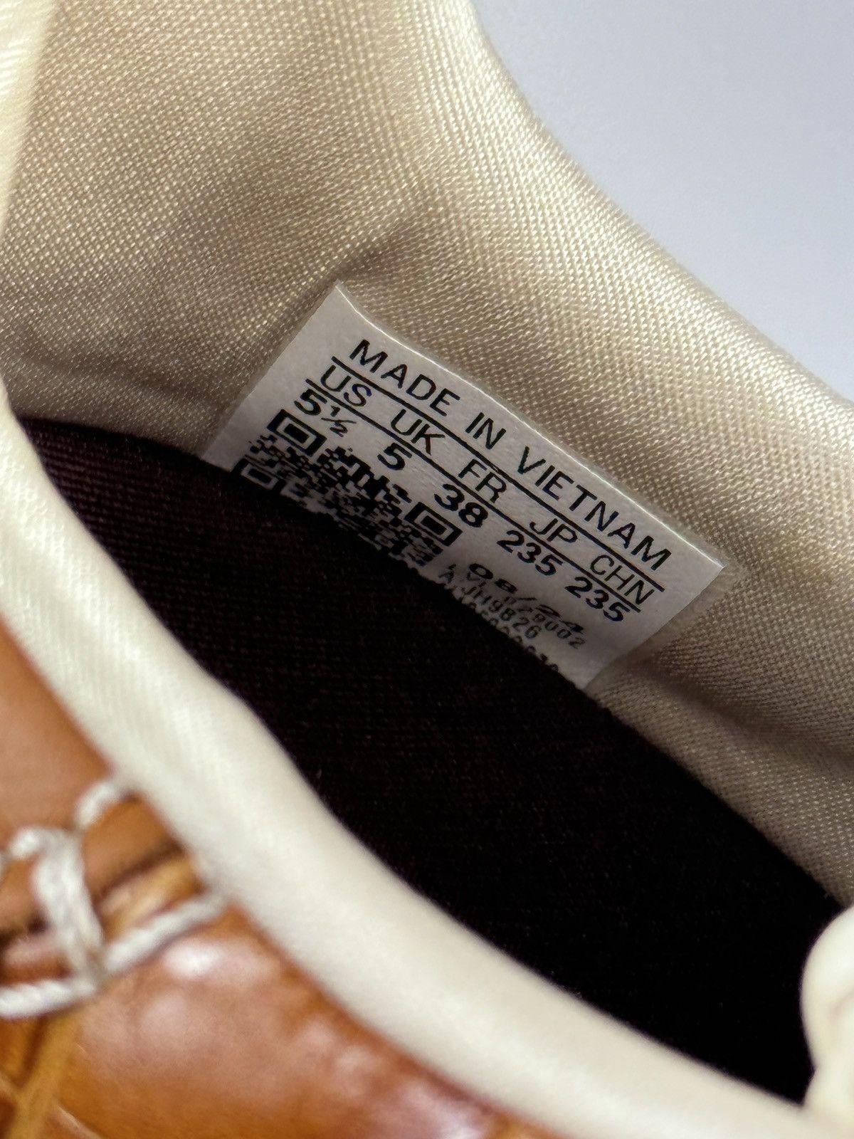 Adidas × Wales Bonner ADIDAS SAMBA BROWN CROC SNEAKERS Size US 5.5 / IT 35.5 - 7 Thumbnail
