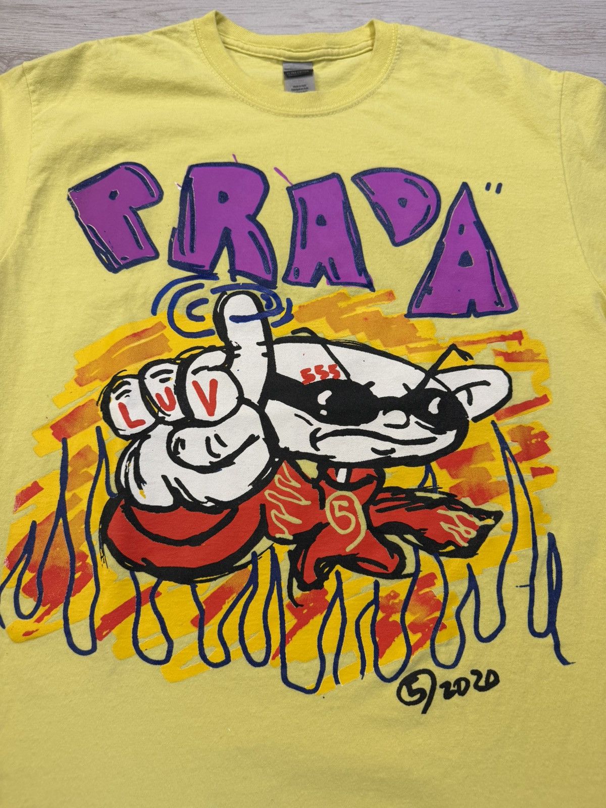 Other 2020 5AMROSA Prada Codename Kids Next Door Tee Shirt Size US M / EU 48-50 / 2 - 3 Thumbnail