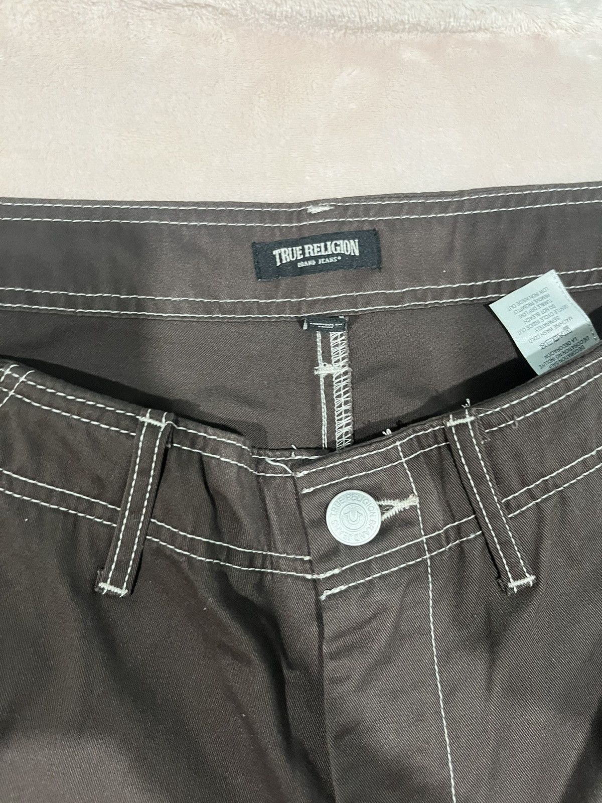 True Religion Brown True Religion Cargo Pants Size US 36 / EU 52 - 2 Thumbnail