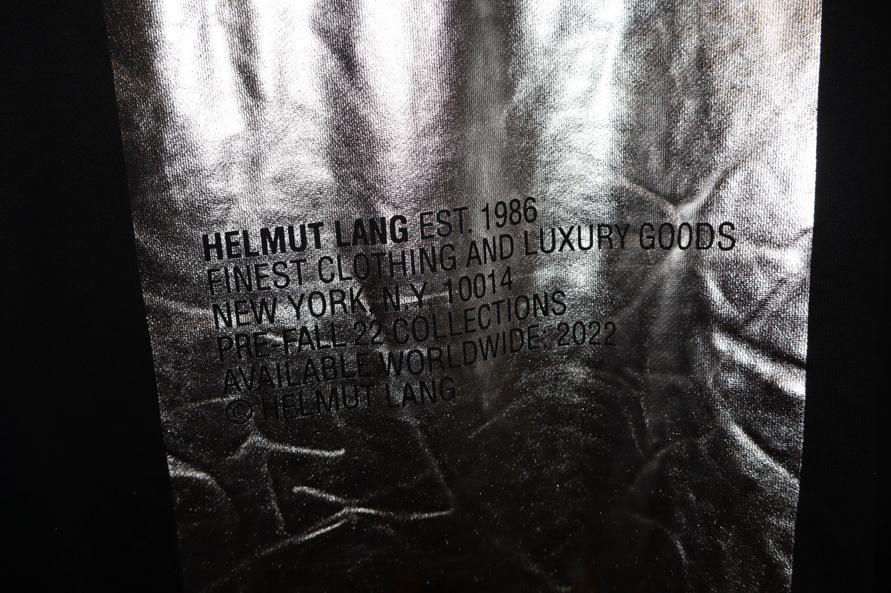 Helmut Lang Logo print hoodie Size US M / EU 48-50 / 2 - 9 Thumbnail