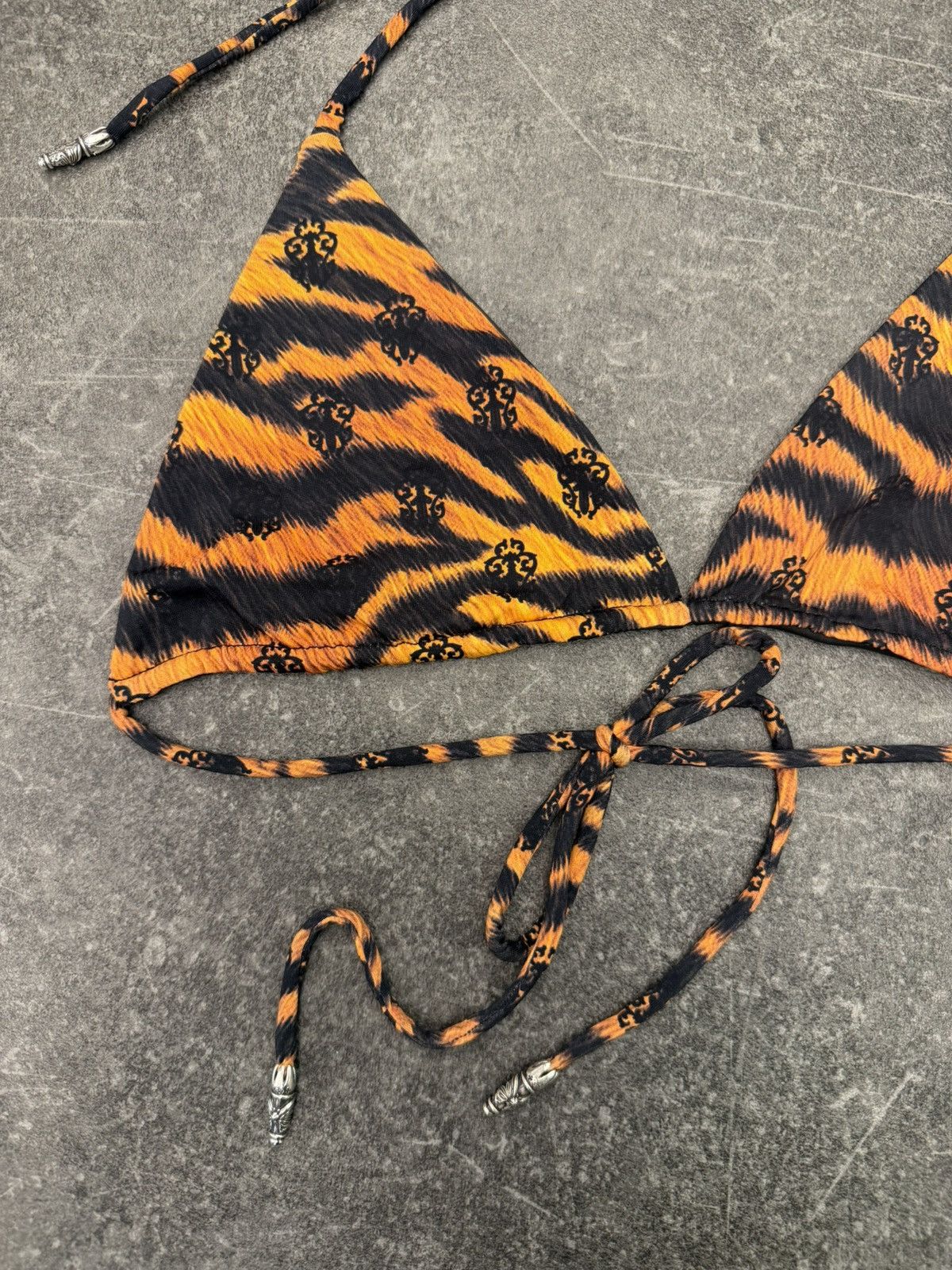 Chrome Hearts Chrome Hearts Orange Tiger Bikini Set | Small Size S / US 4 / IT 40 - 3 Thumbnail