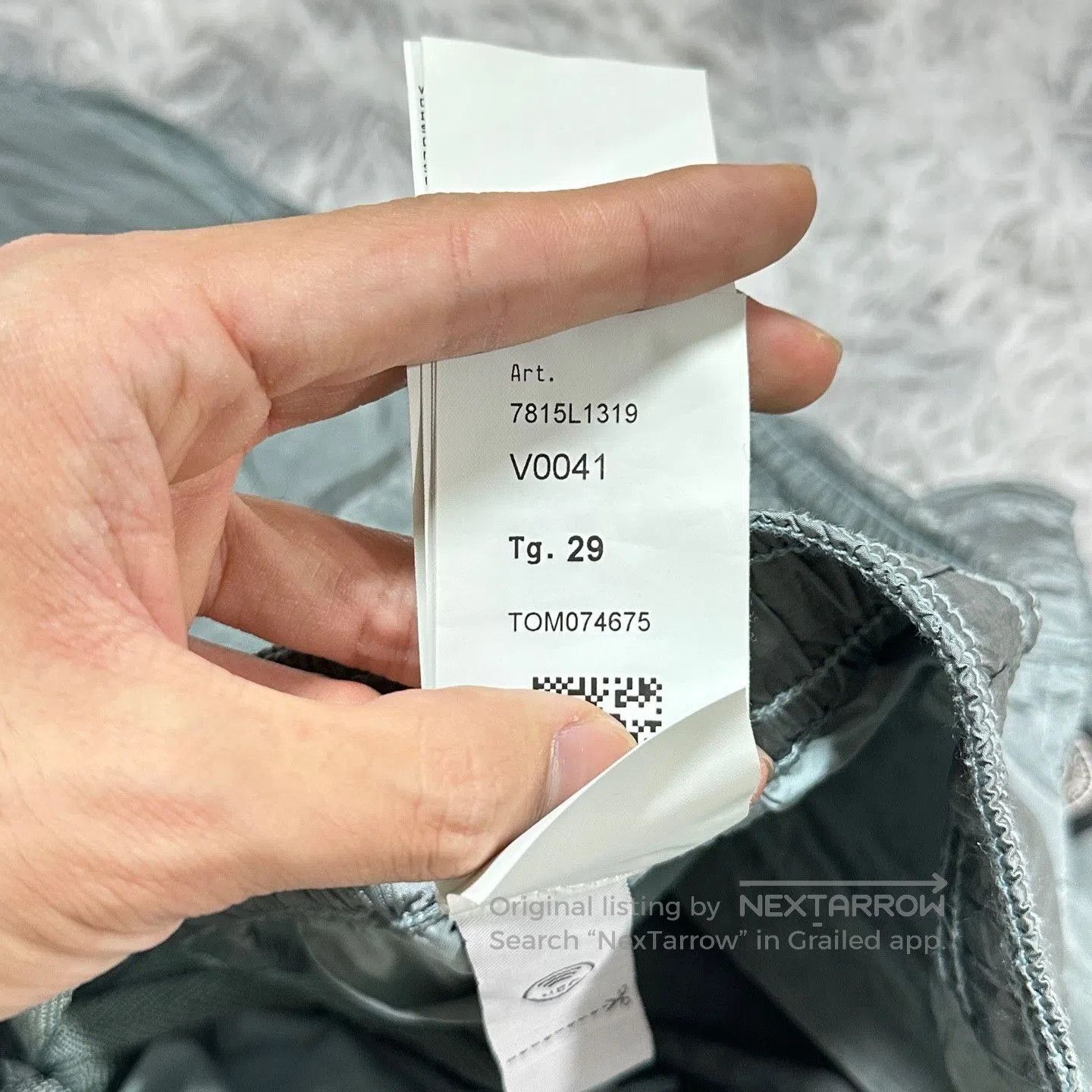 Stone Island Stone Island Metal Nylon Cargo Shorts. Size US 29 - 7 Thumbnail