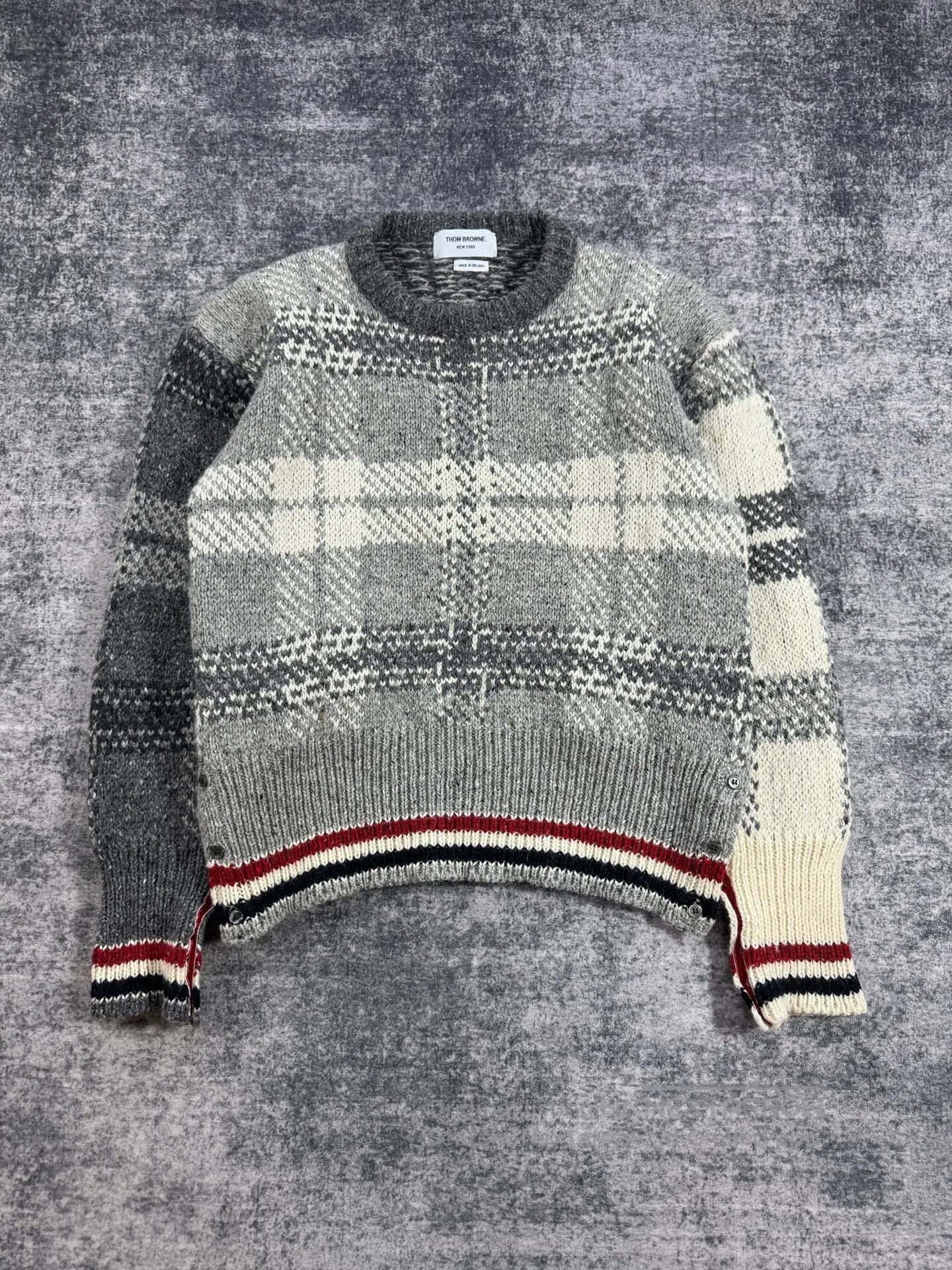 Other thom browne wool blend plaid sweater. Size US M / EU 48-50 / 2 - 1 Thumbnail