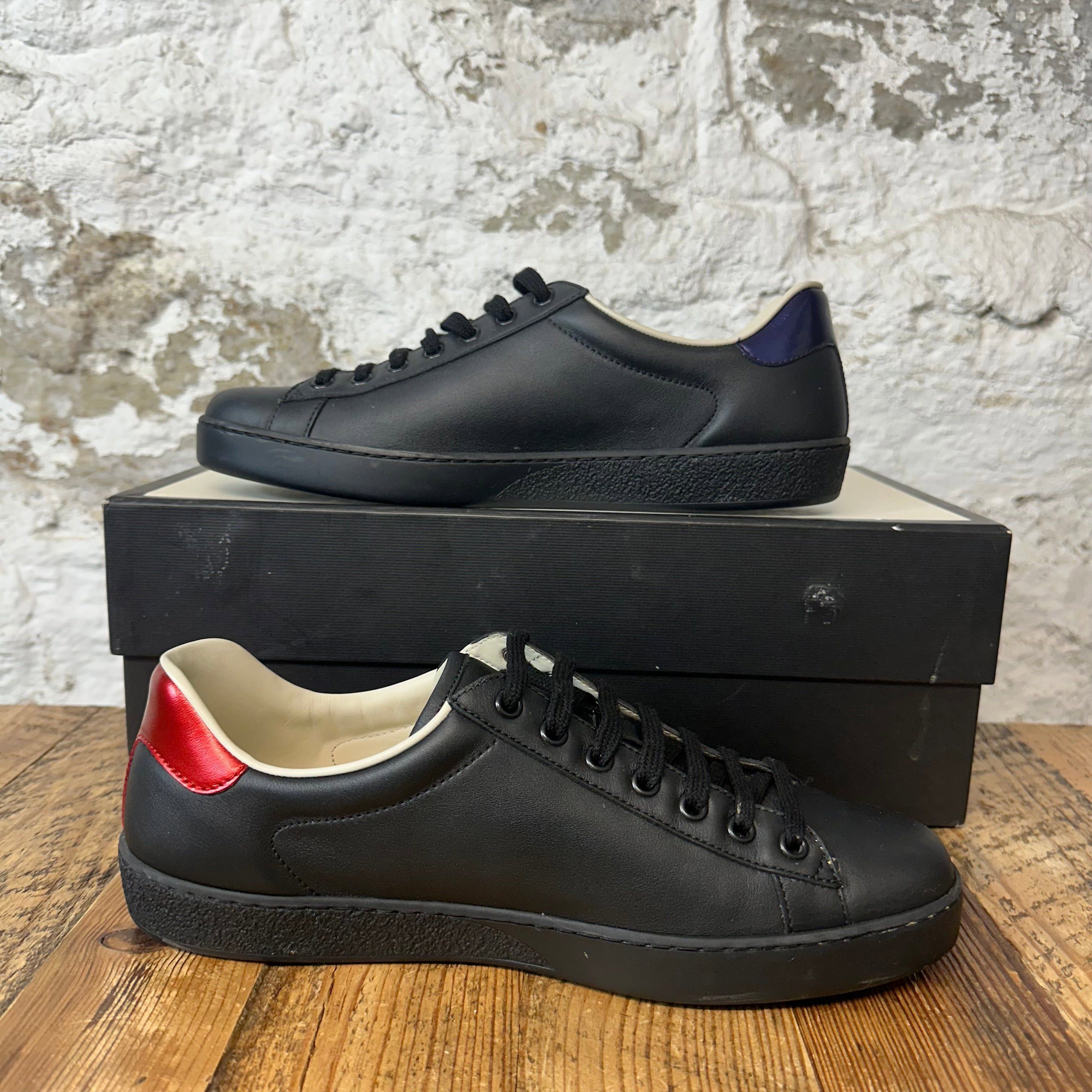 Gucci Gucci Green Dragon Black Ace Sneaker Sz 8 Size US 8 / EU 41 - 2 Thumbnail