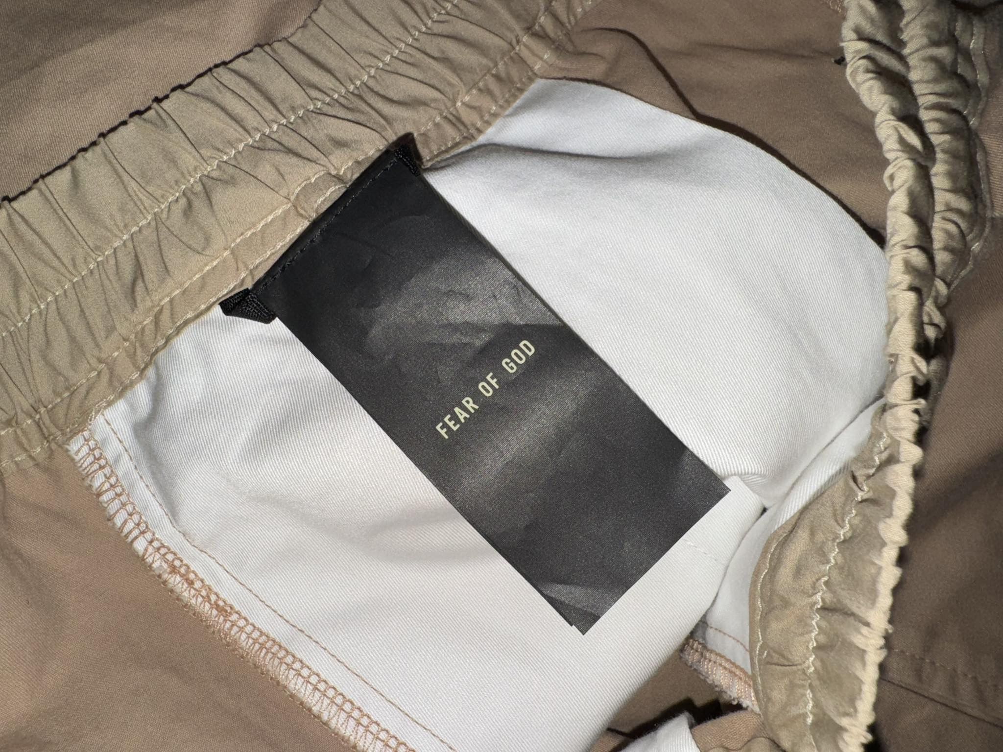 Fear of God × Vintage Fear Of God Seventh Collection Khaki Short Size US 36 / EU 52 - 5 Thumbnail