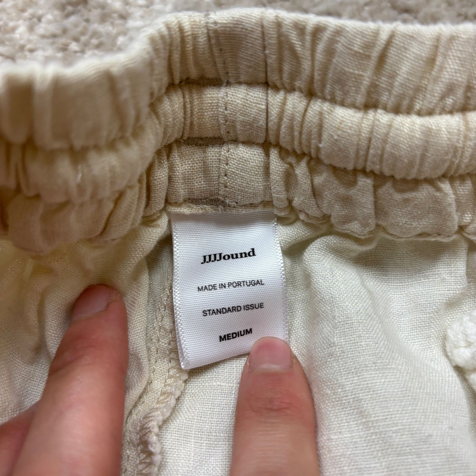 JJJJound JJJJound Linen Pull On Lounge Pants Men's Medium Minimalist Size US 28 / EU 44 - 4 Thumbnail